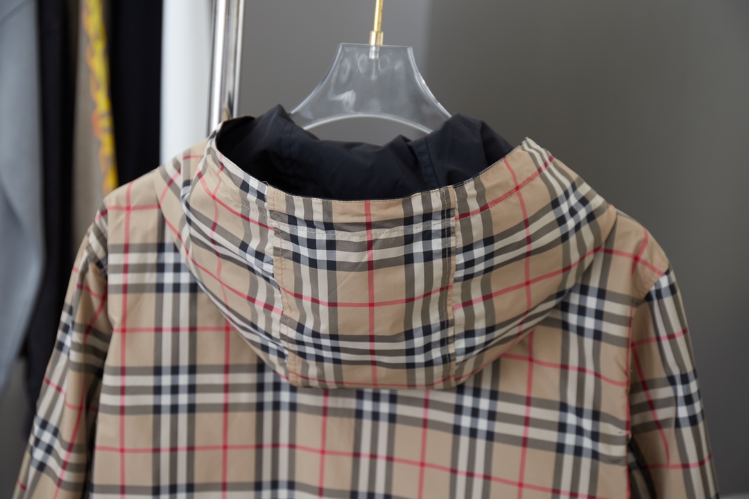Burberry New 25ss Jacket Plaid Size S-XL
