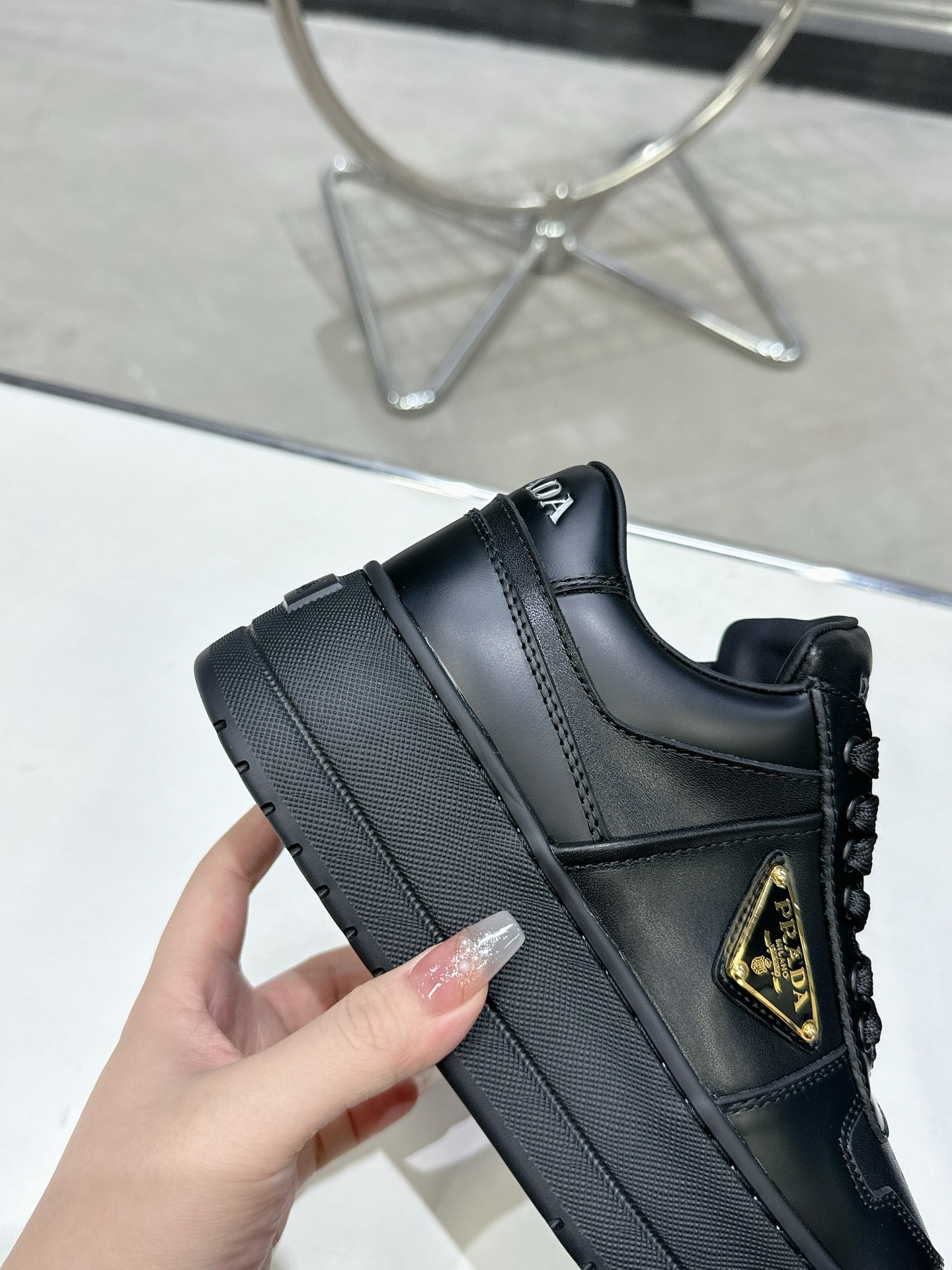 Prada 2024 New Downtown Bold leather sneaker Size 36-40