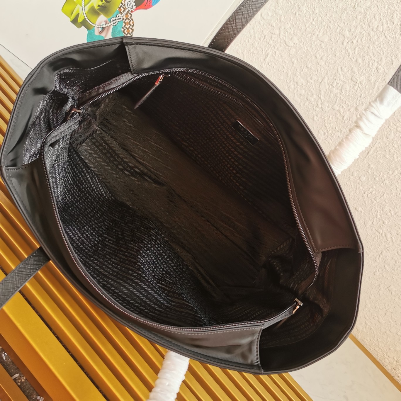 Prada 1BG052 Re-Nylon Tote Shopping Bags Size 35*29*15.5cm