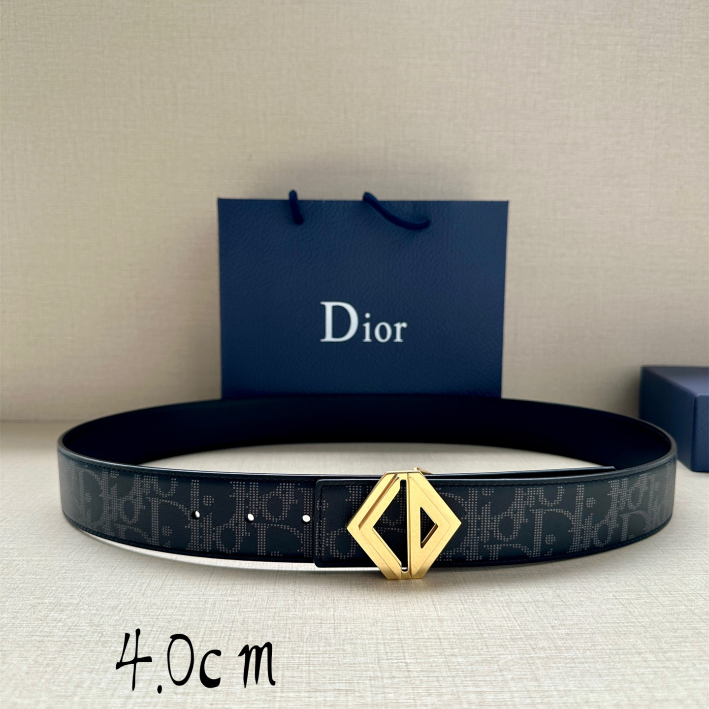 Dior Mens Belt Width 4cm