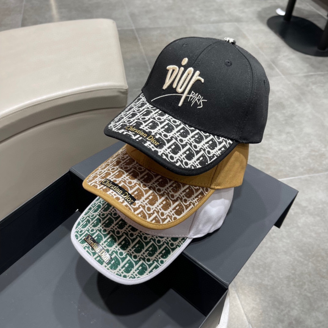 Dior Baseball Cap 3-Color
