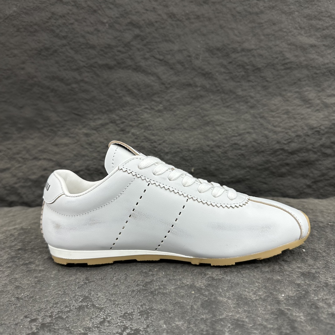 MiuMiu Plume Nappa Sneaker Size 35-40