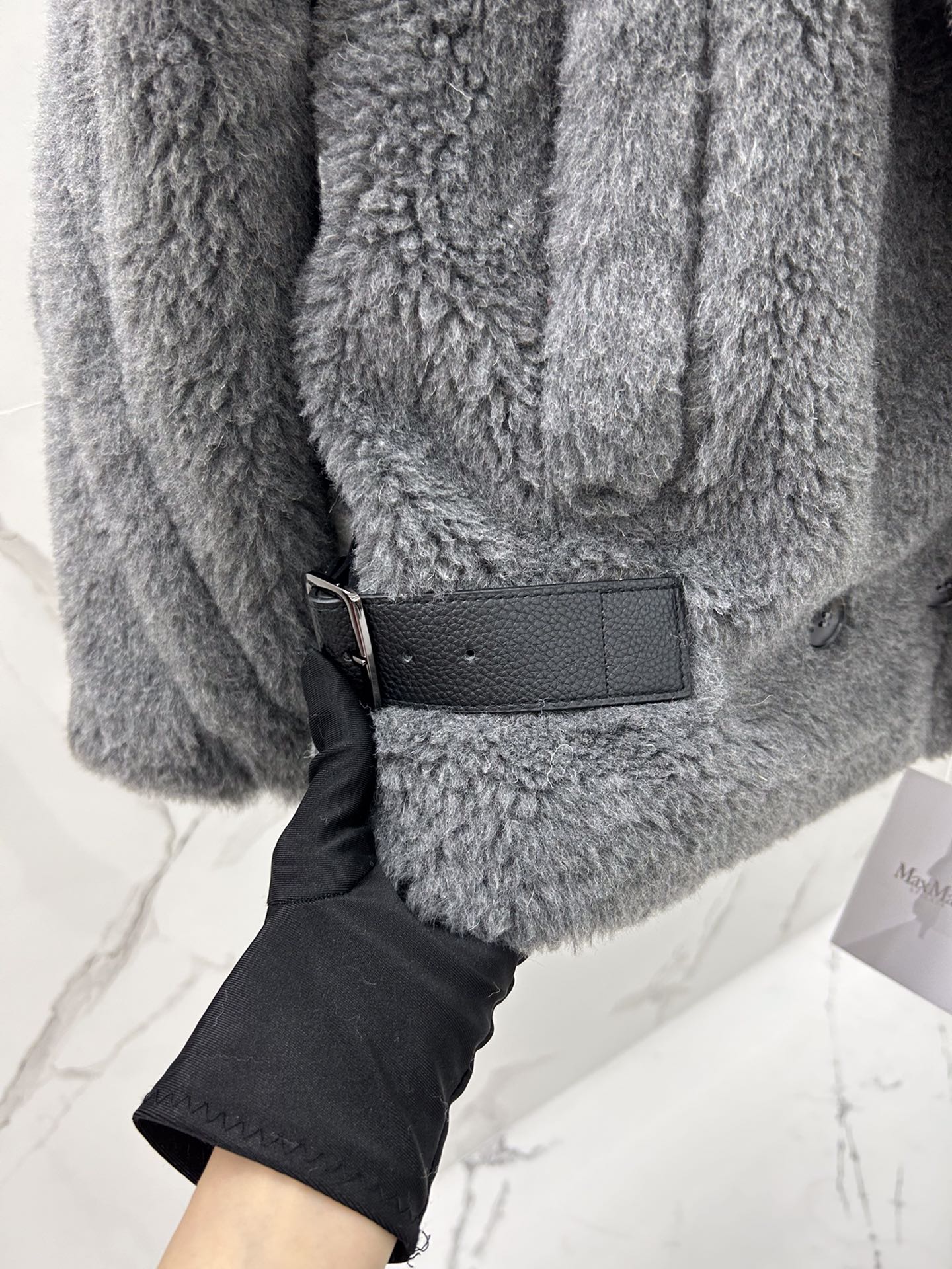 Max Mara Teddy fur Short coat Size XS-M