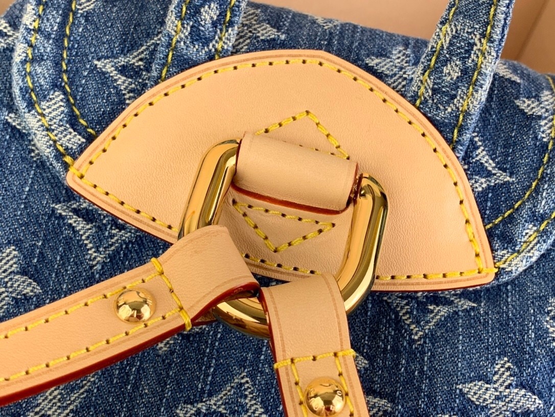 Louis Vuitton Venice Monogram denim Backpack Bags 20*20*11cm