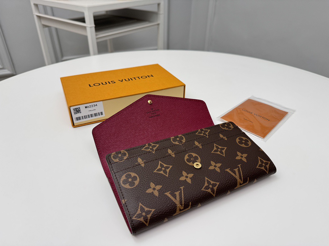 Louis Vuitton Women Wallet M62234 Size 19*10cm