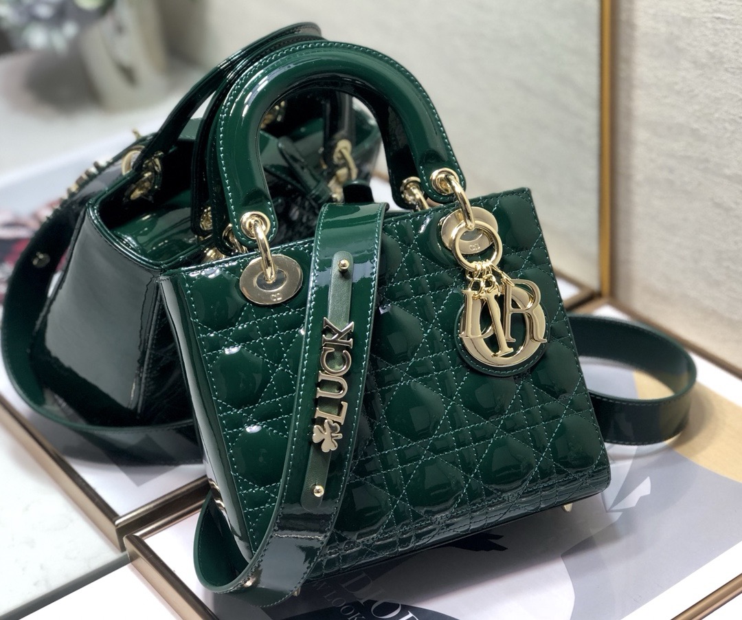 Dior Lady Women shoulder bags 20cm