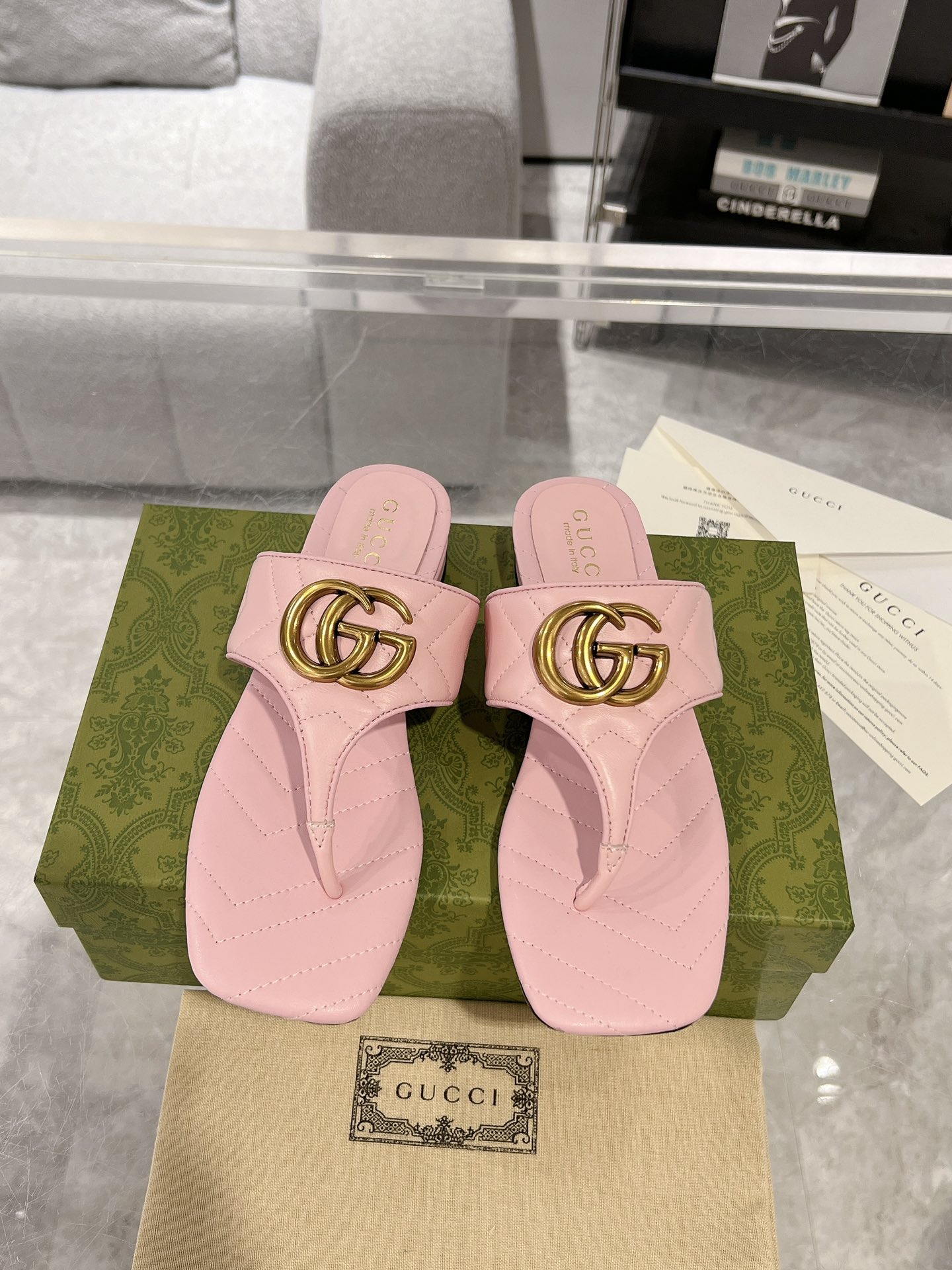 Gucci GG Marmont Slippers Size 36-41