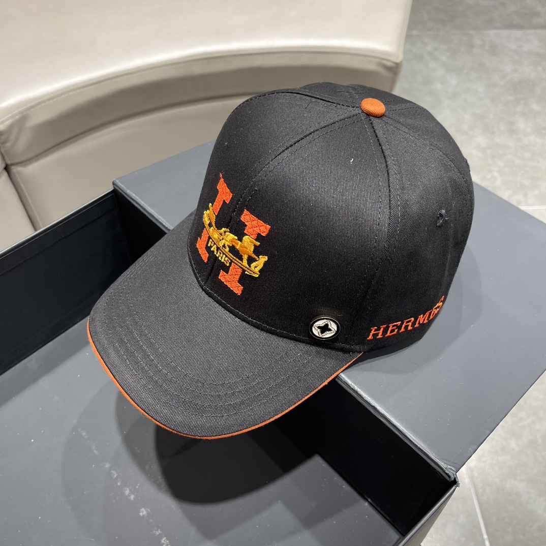 Hermes Baseball Cap 3-Color