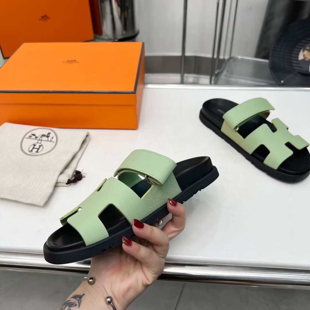 Hermes chypre Slippers Size 36-45