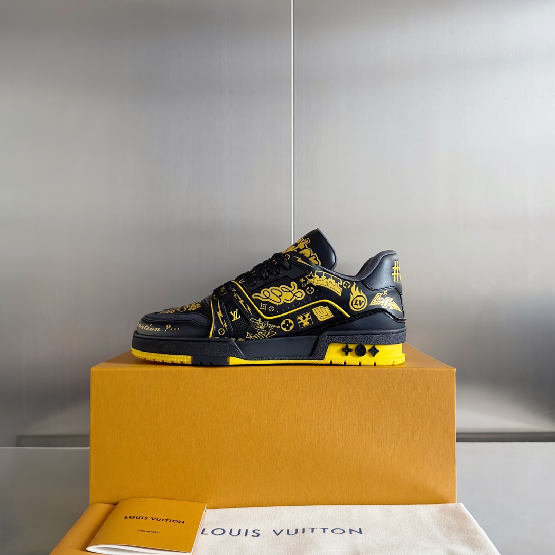 Louis Vuitton 2024New LV Trainer Sneaker Size 40-46