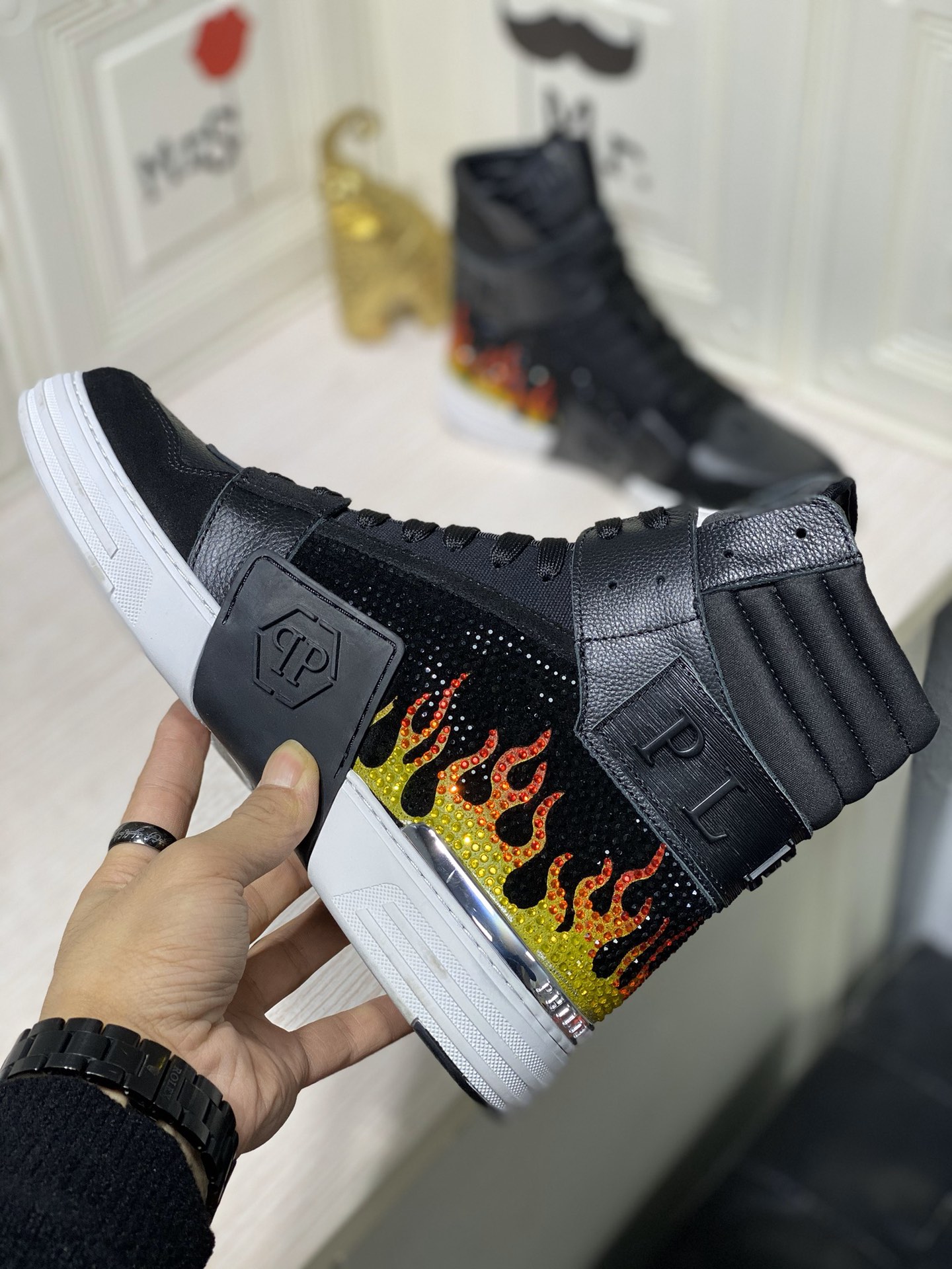 Philipp Plein Mens Outdoor Sneakers Shoes 38 - 45