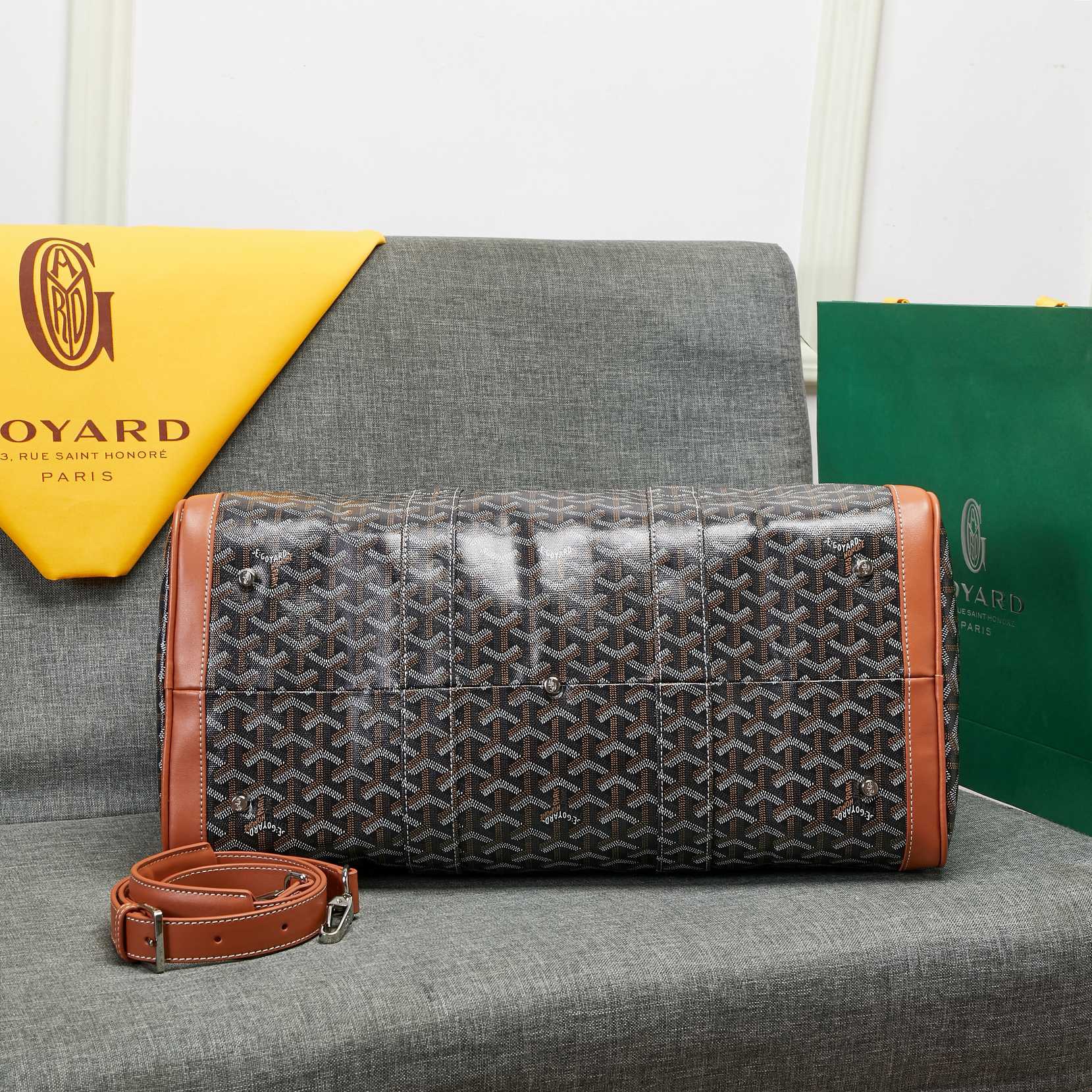 Goyard Bowling Travel Bags Size 48*28*22cm
