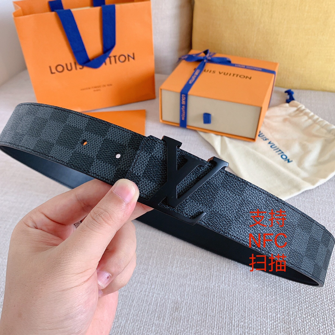 Louis Vuitton Mens Belt Width 4cm