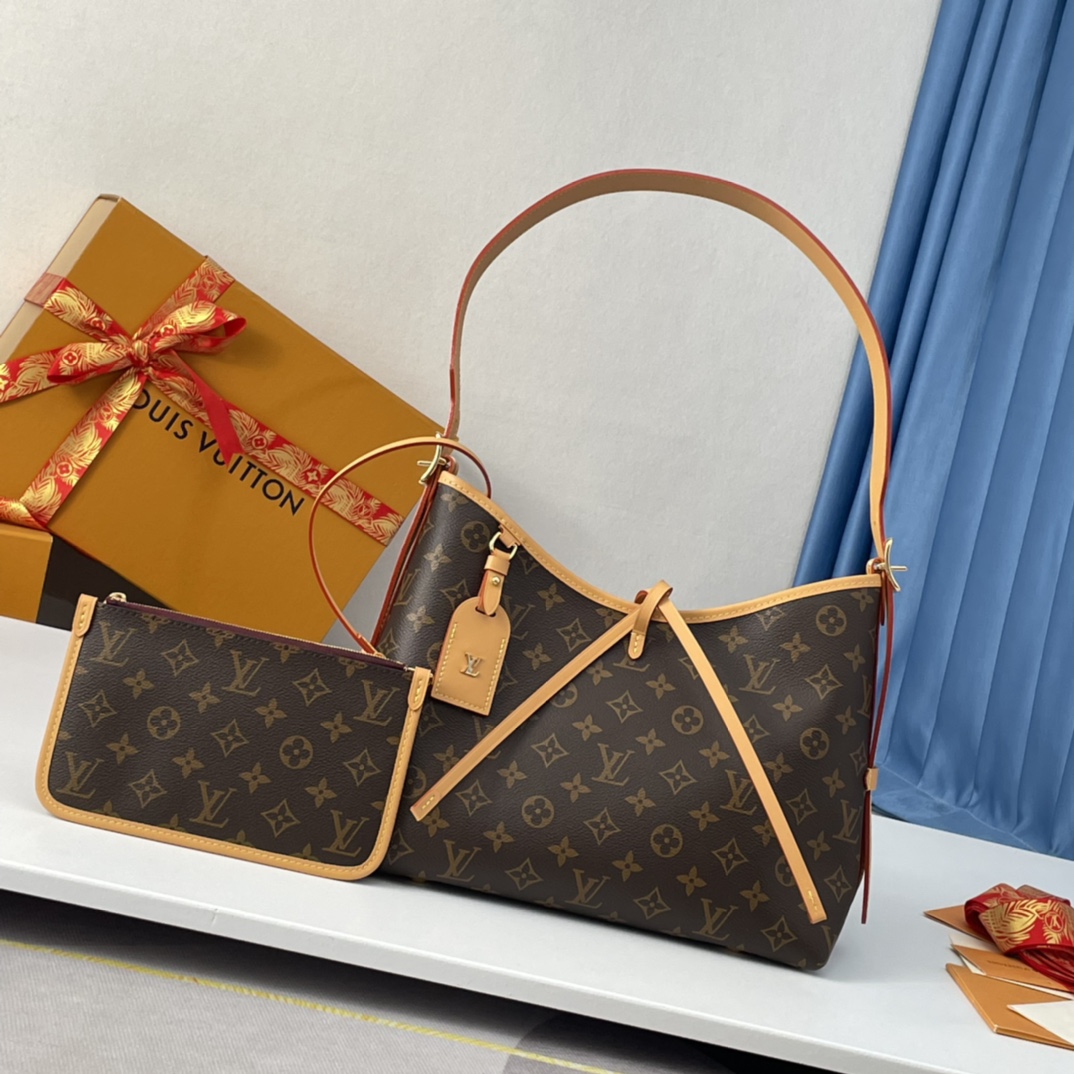 Louis Vuitton M46203 CarryAll Shopping Bags Size 29*24*12cm