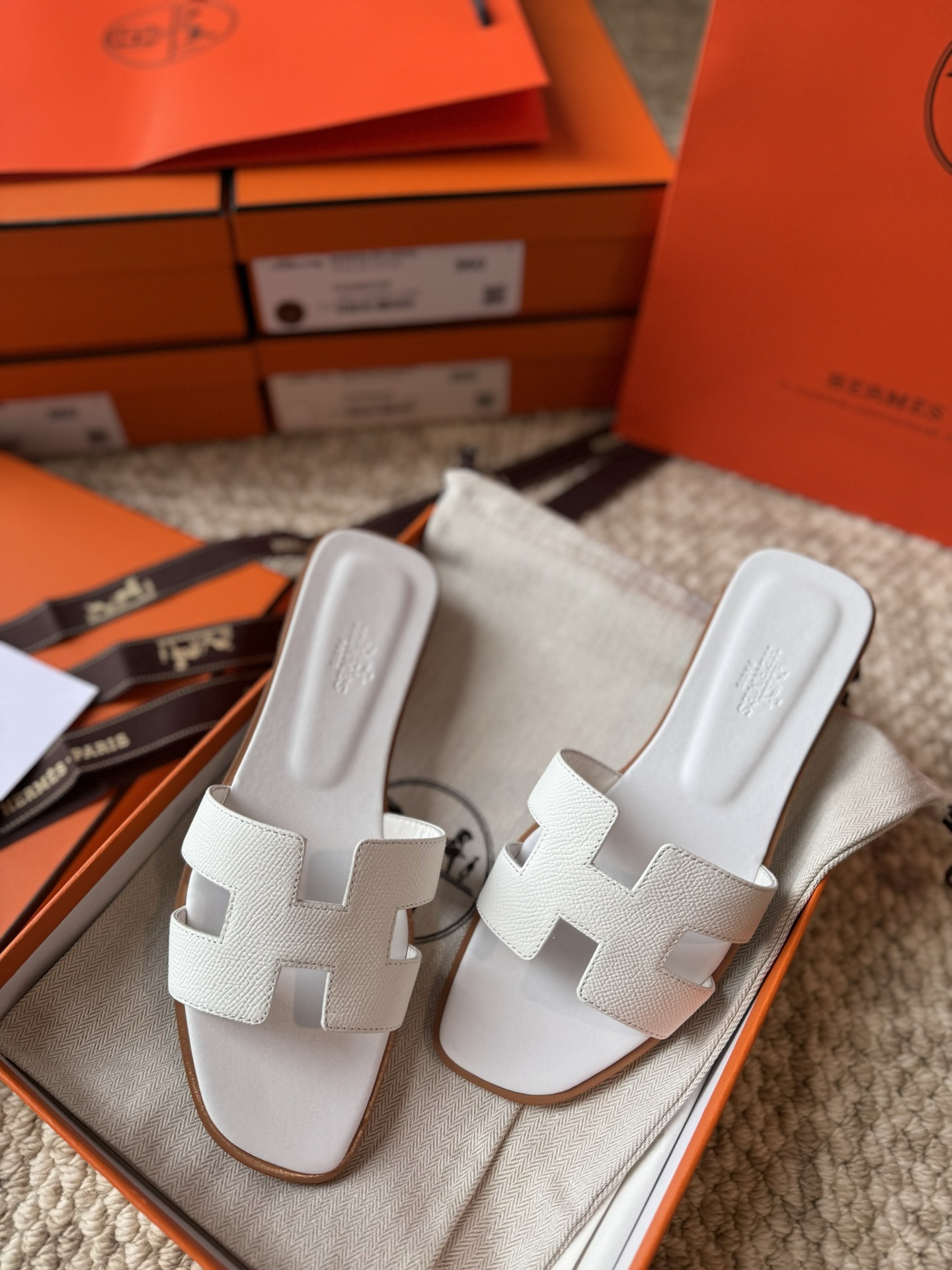 Hermes Oran Slippers Size 36-41