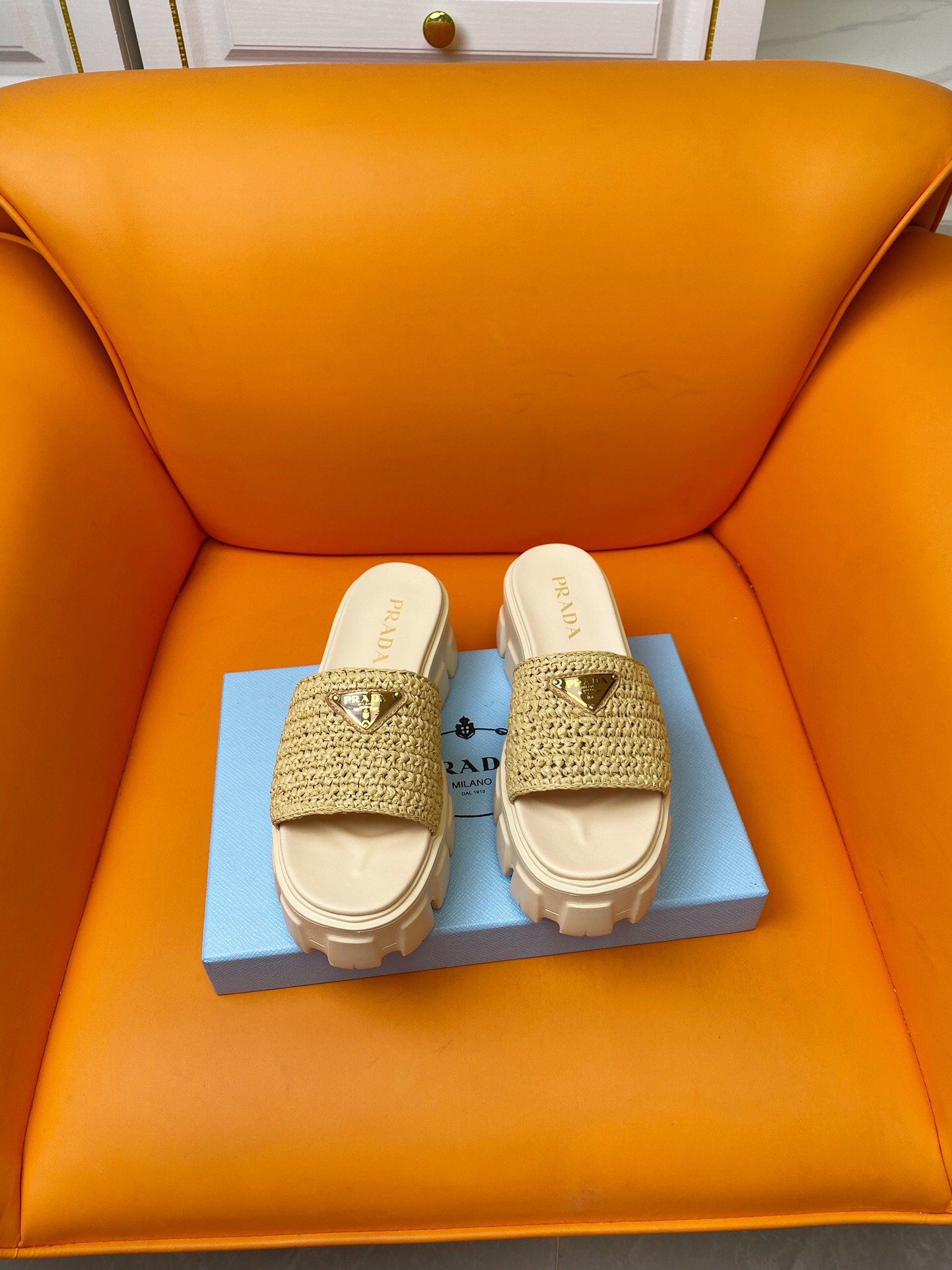 Prada 2024 New Monolith sandals Size 36-40