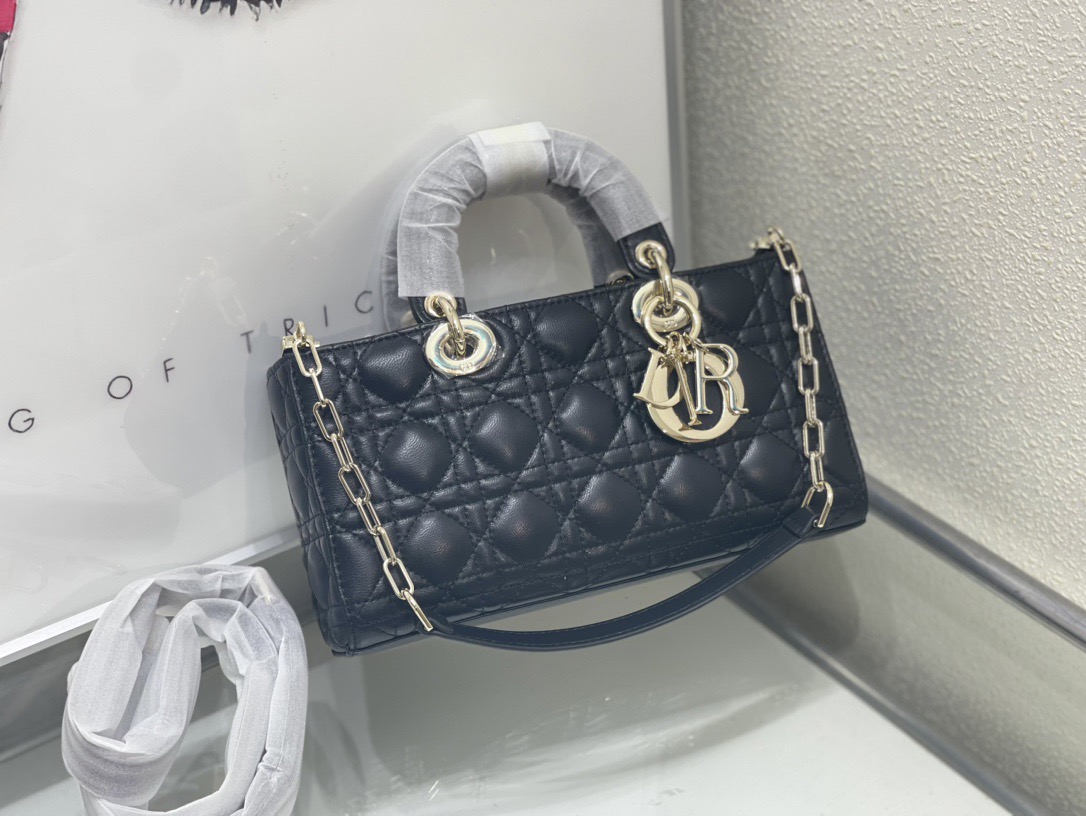 Dior Lady D-Joy Women Shoulder Bags 26*6*14cm