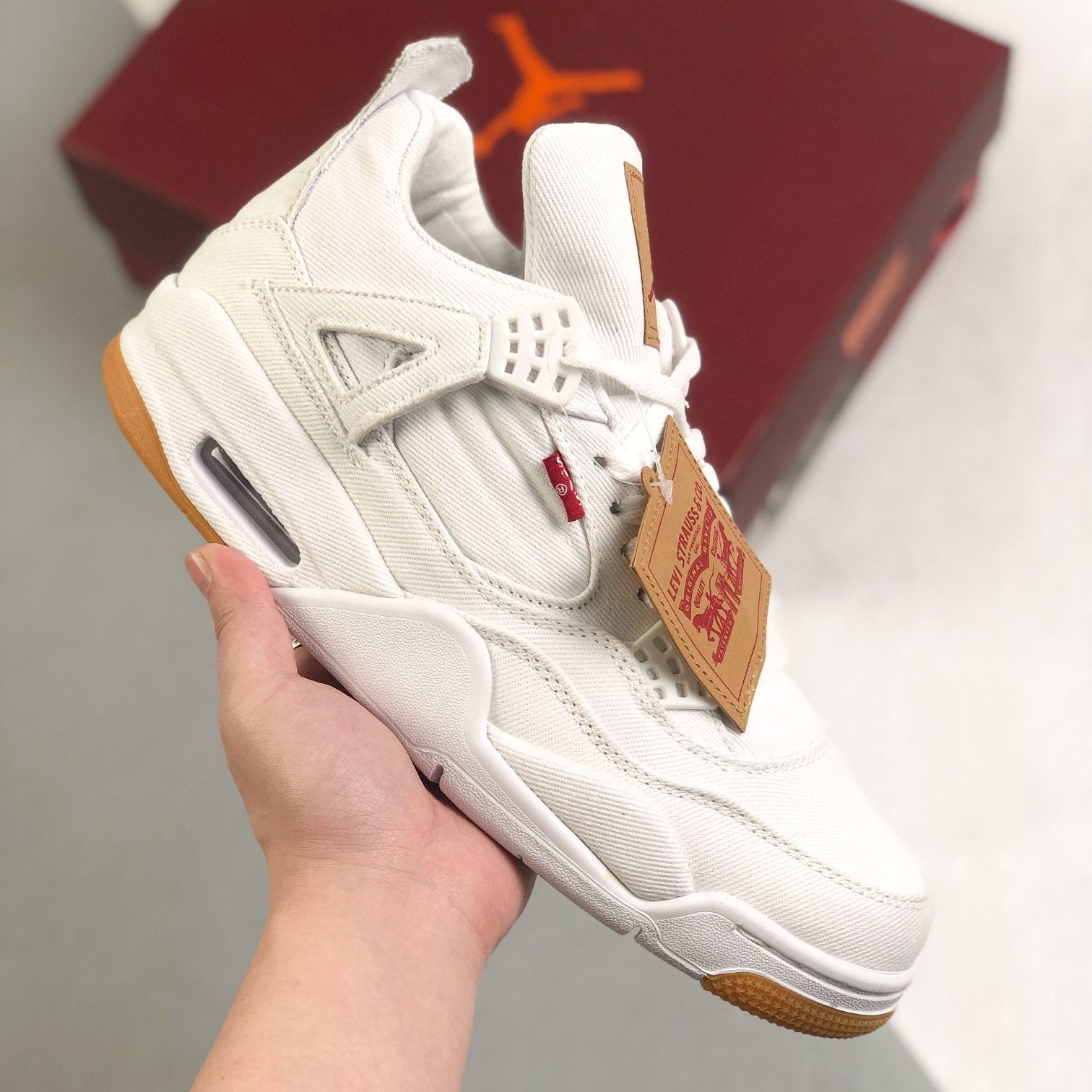 Nike Air Jordan 4 x Levis Sneakers Shoes Gr. 40-46