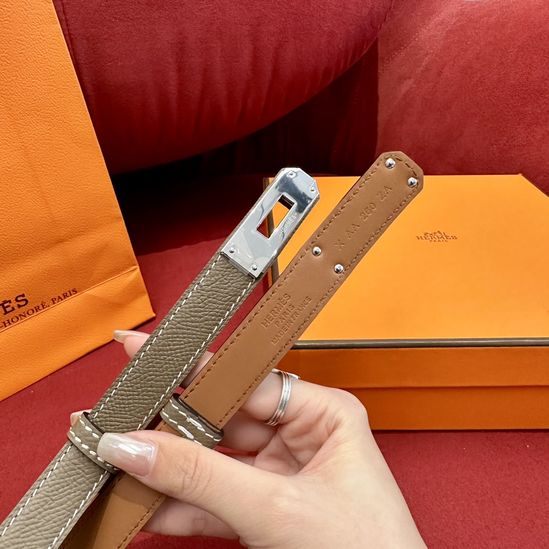 Hermes Women Belt Width 2cm