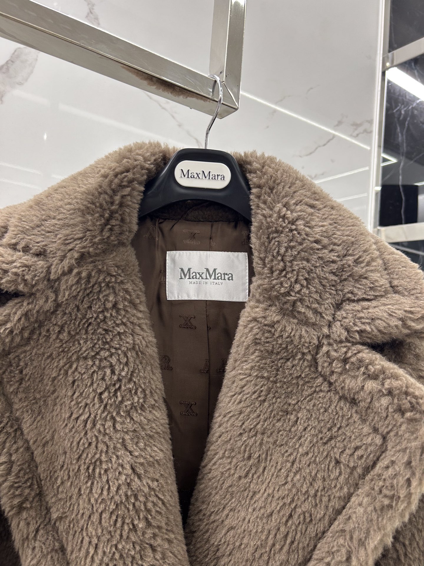 Max Mara Teddy fur Short coat Size XS-M