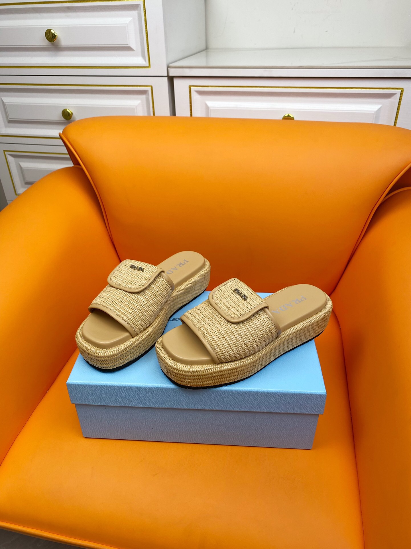 Prada 2024 New Monolith sandals Size 36-40