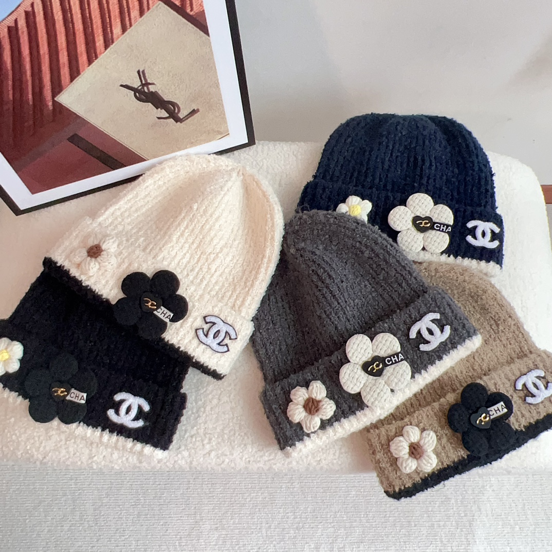 Chanel Knitted Hat 5-Color