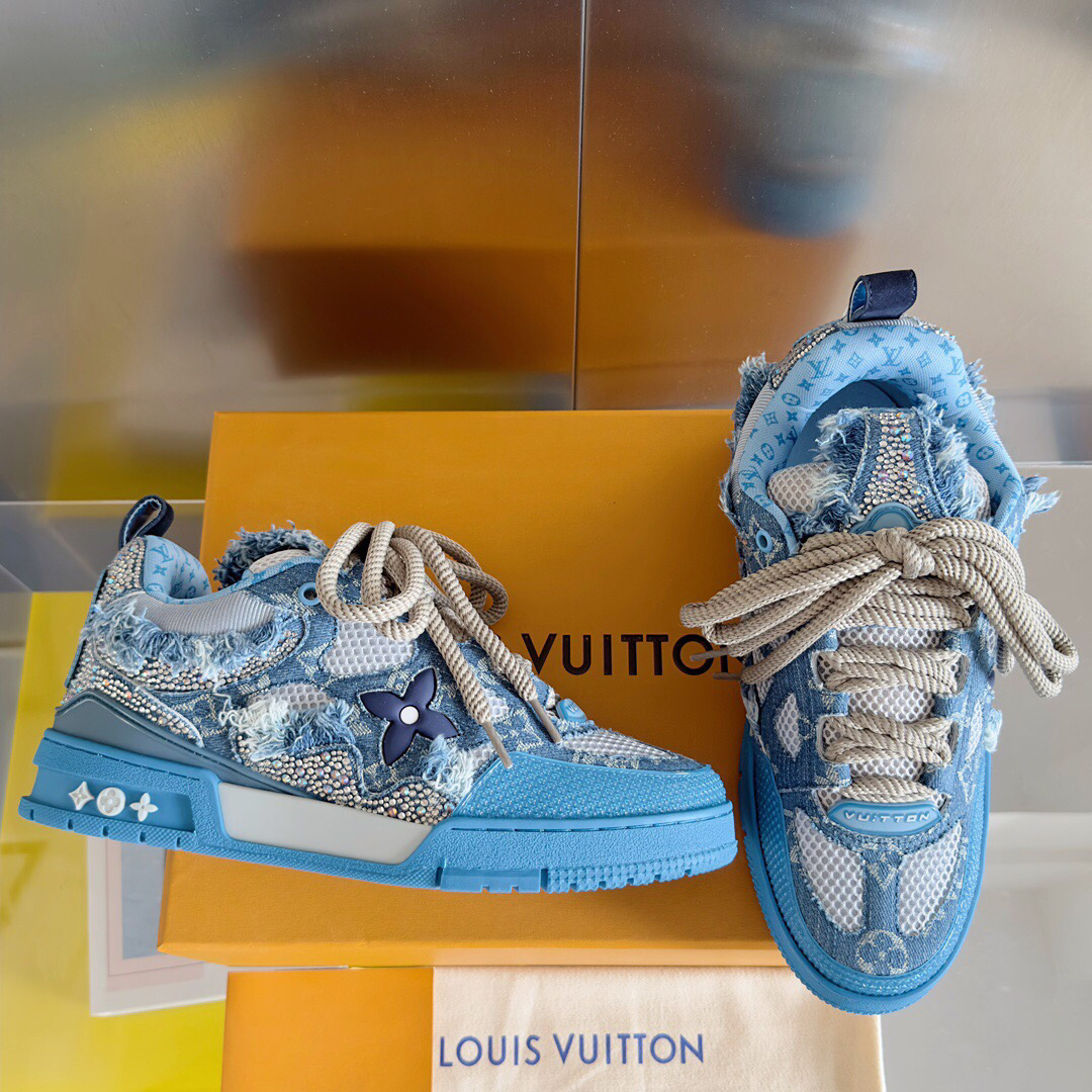 Louis Vuitton LV Skate Sneaker Size 40-46 3-Color