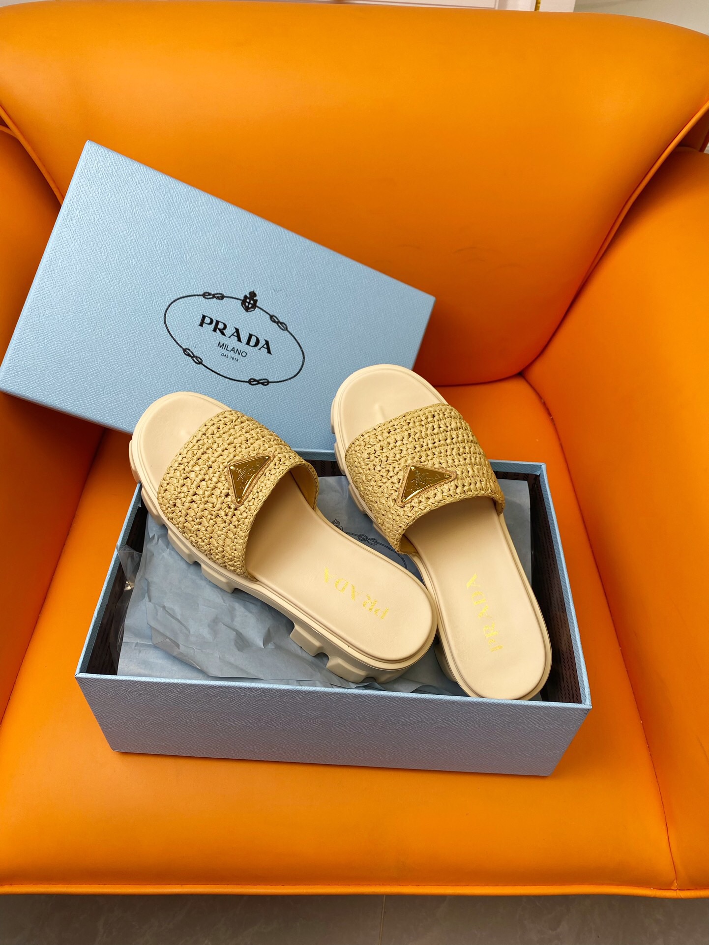 Prada 2024 New Monolith sandals Size 36-40