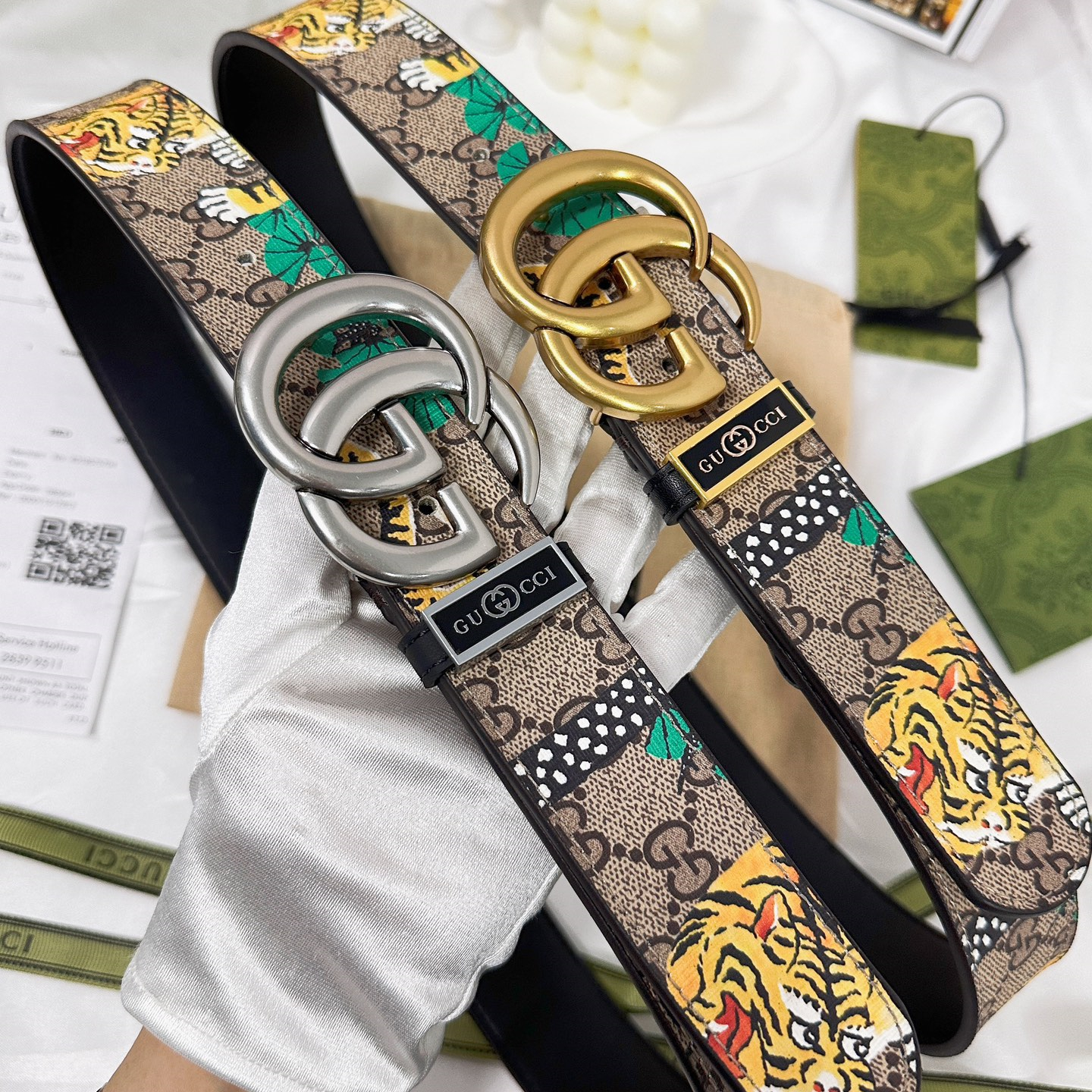 Gucci Mens Belt Width 3.8cm