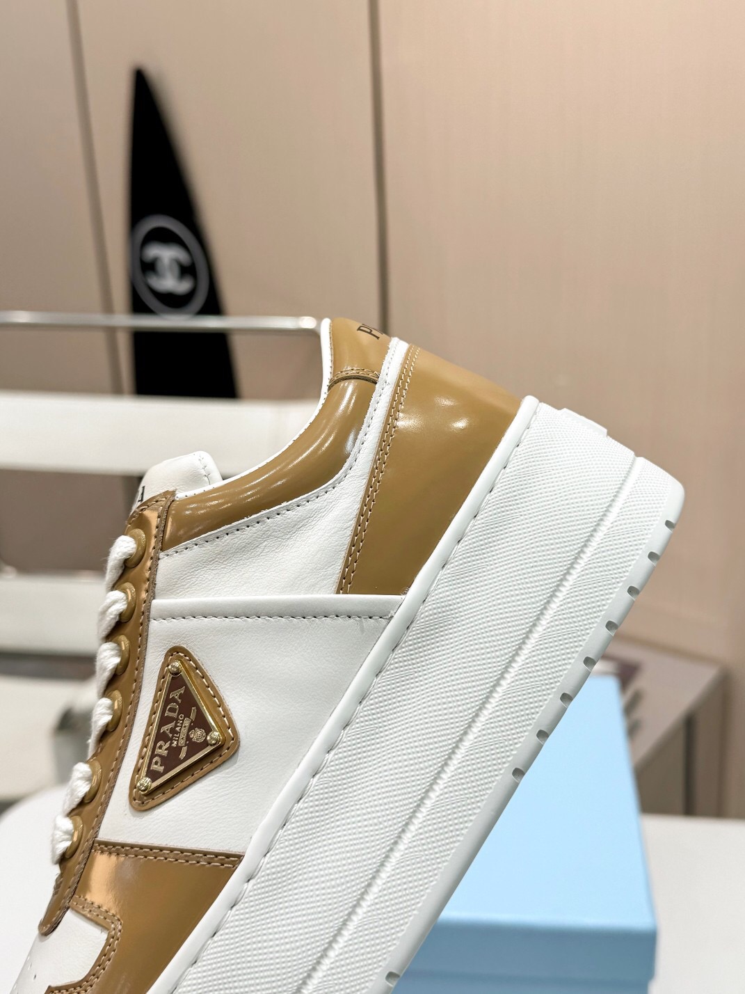 Prada 2024 New Downtown Bold leather Sneaker Size 36-41