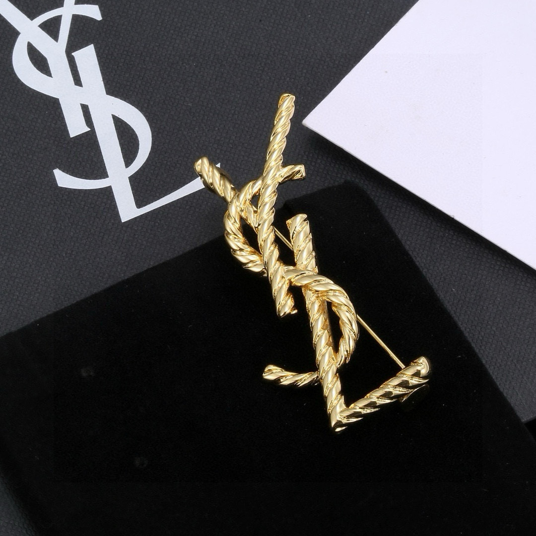 YSL Brooch