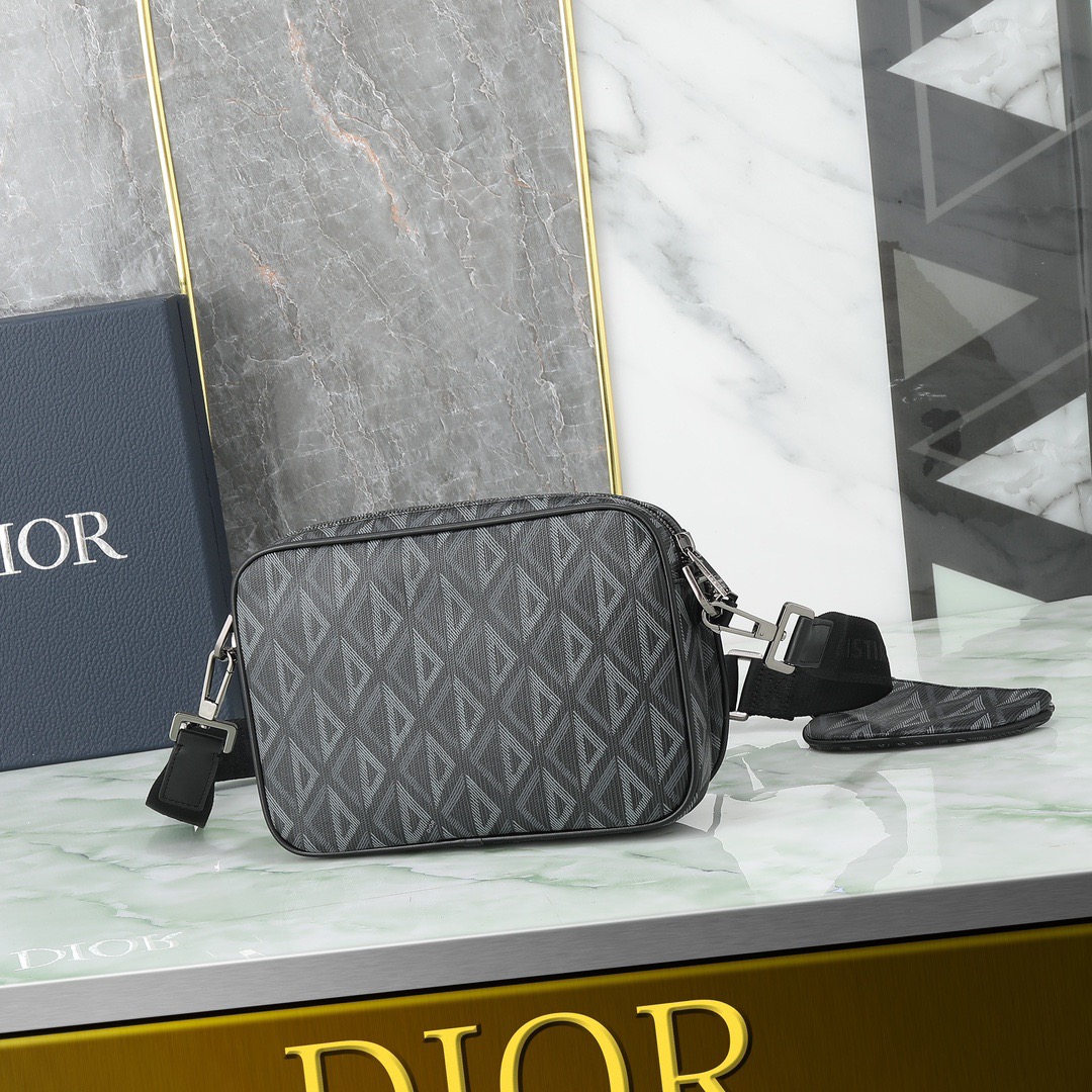 Dior CD Diamond Mens Shoulder Bags Size 23*16.5*4cm