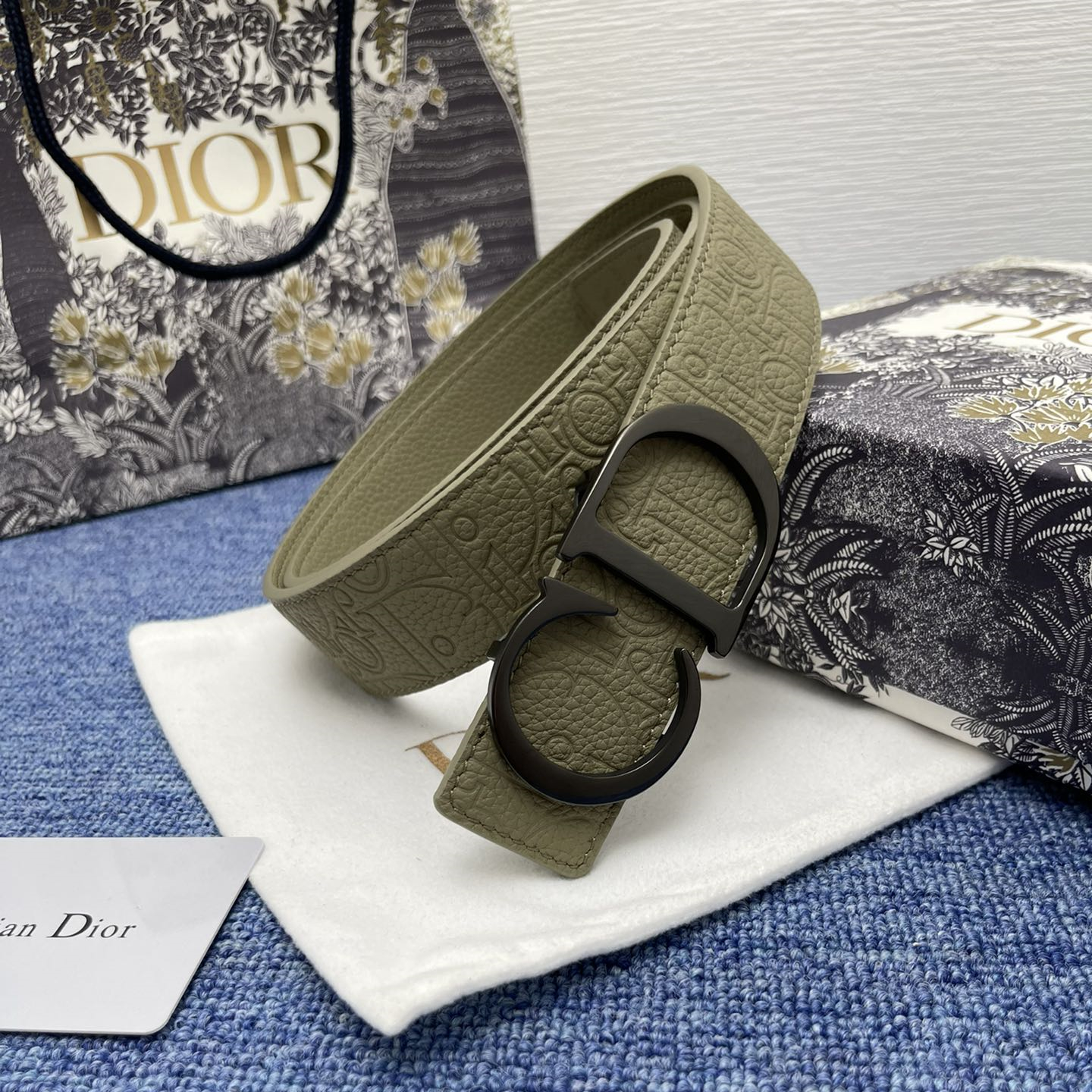 Dior Mens Belt Width 3.5cm