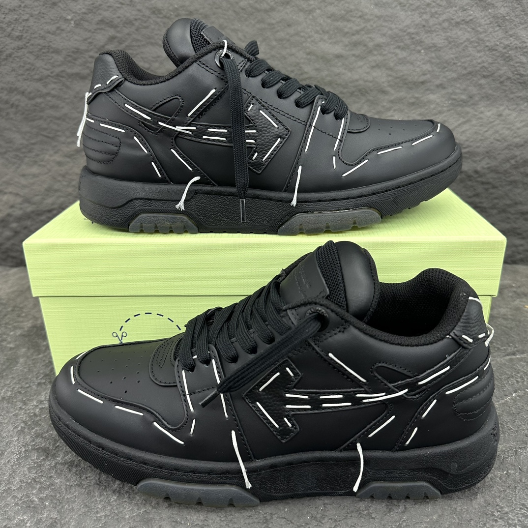 OFF White Out of Office Calf Leather Sneaker Size 36-46