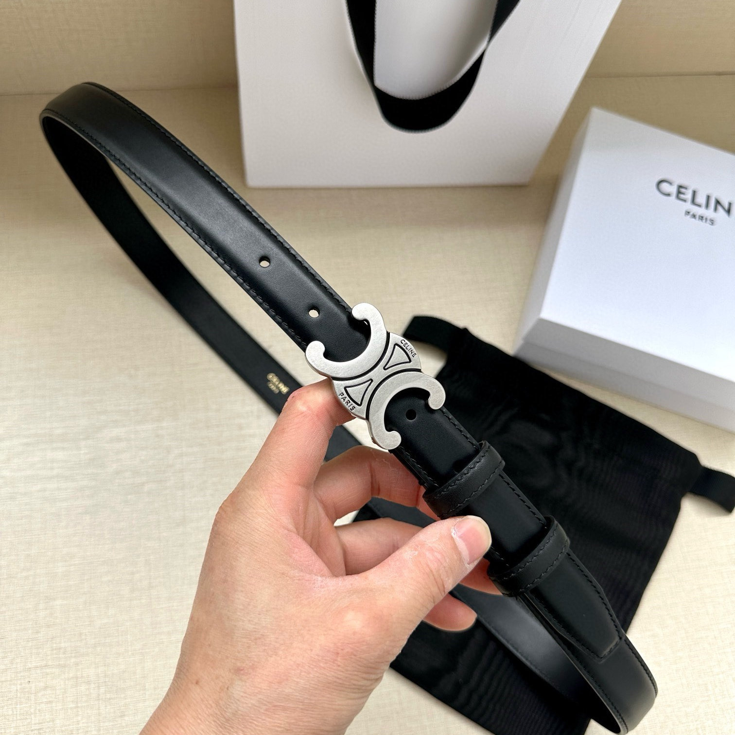 Celine Women Belt Width 2.5cm