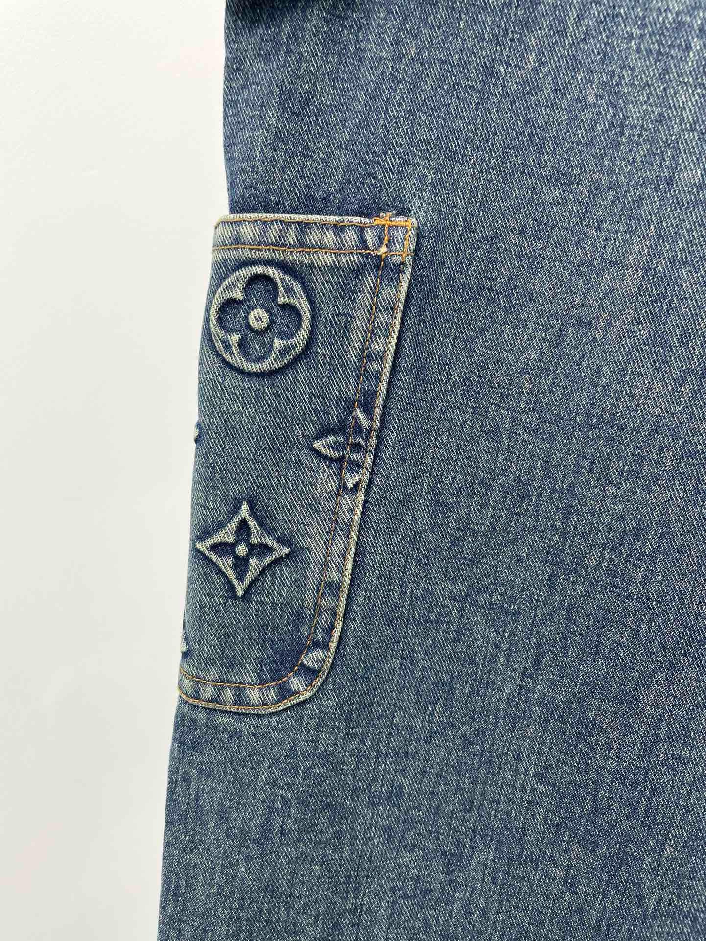 Louis Vuitton Unisex Jeans Size S-XL