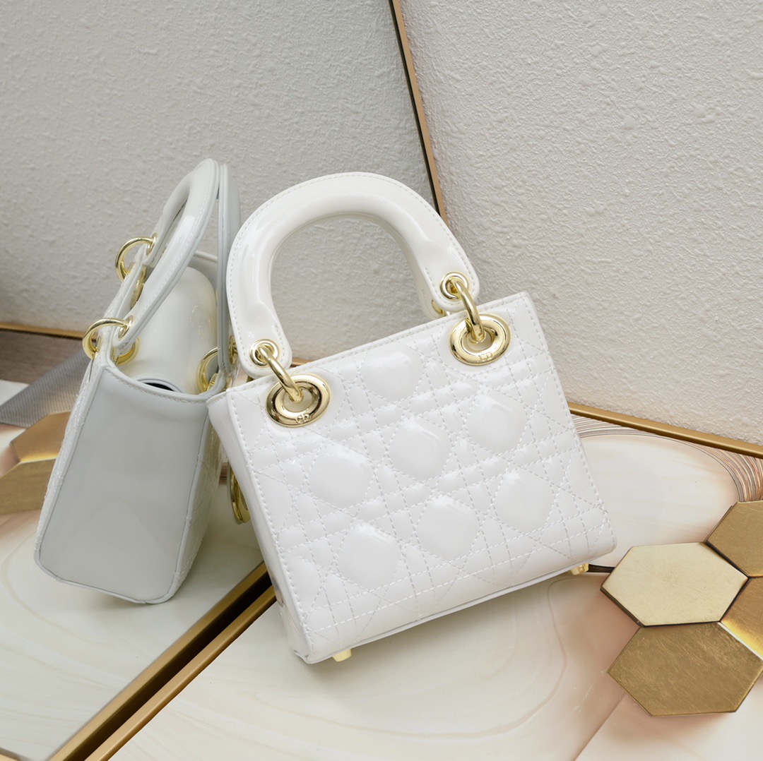 Dior Mini Lady Classic Women Shoulder Bags 17cm