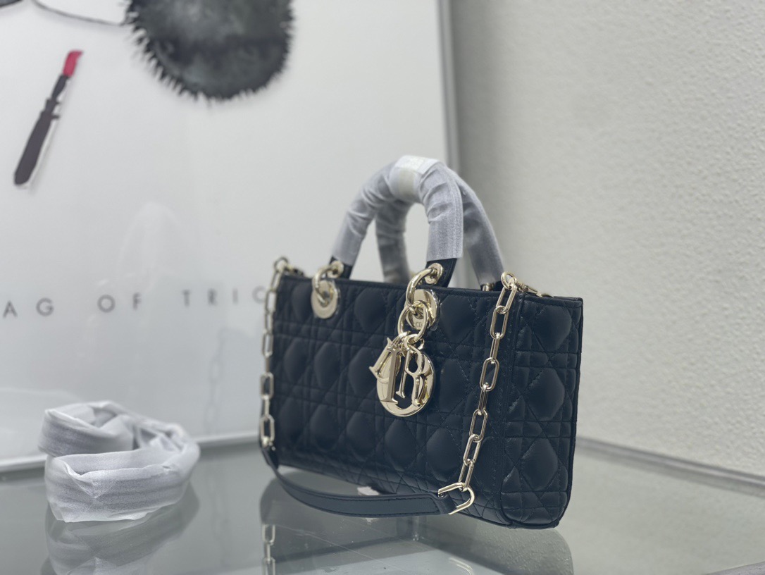 Dior Lady D-Joy Women Shoulder Bags 26*6*14cm