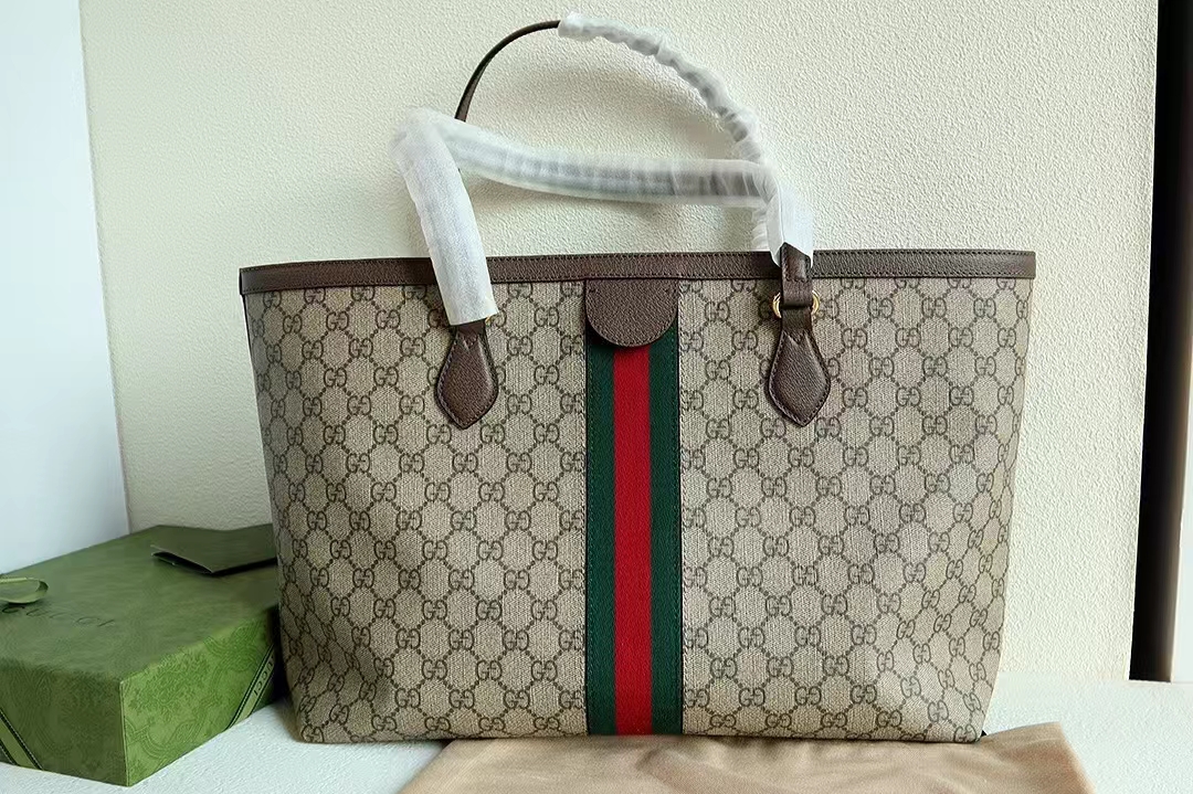 Gucci GG Supreme Shopping Bags Size 38*28*14cm
