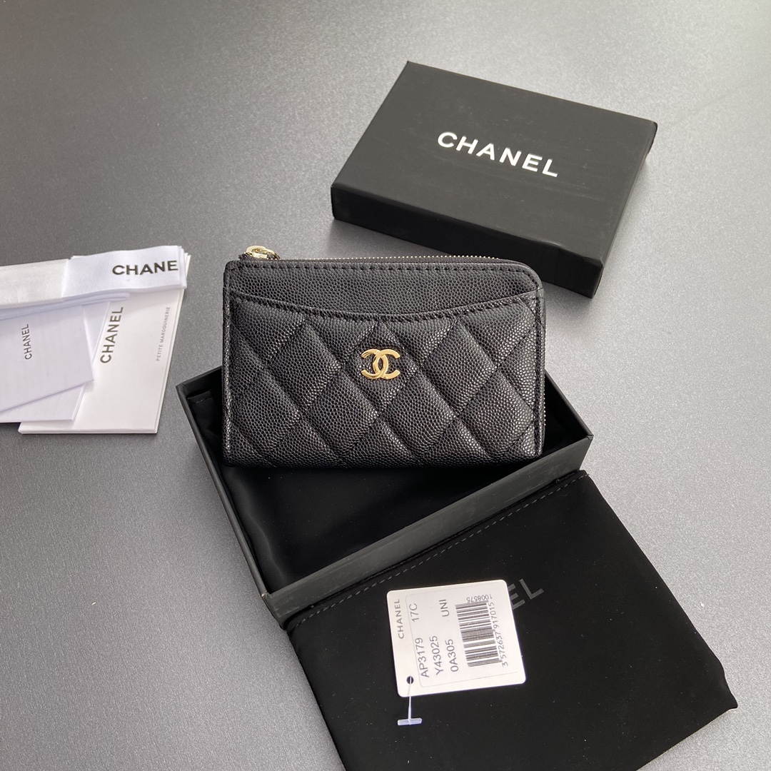 Chanel Card Holder Size 13*9*2cm
