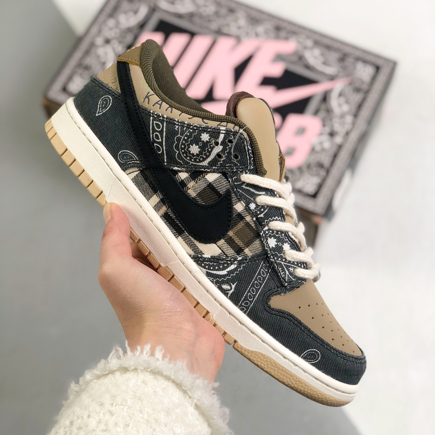 Nike SB Dunk Low x Travis Scott TS Mens/Women Sneakers Shoes 36 - 46