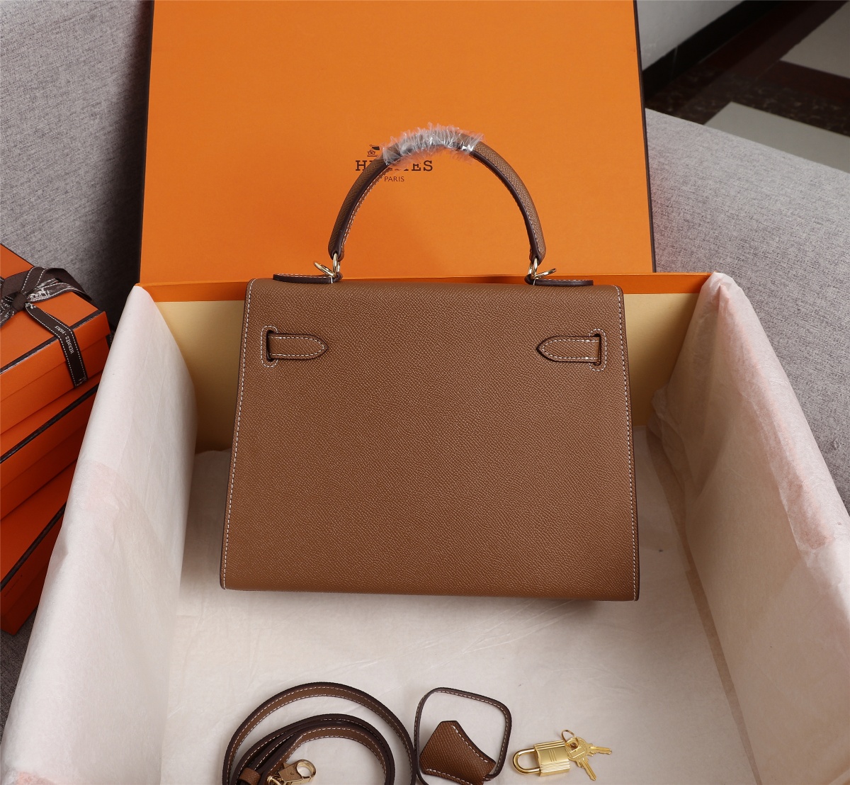 Hermes Women Shoulder Bags Handbags 3-Size