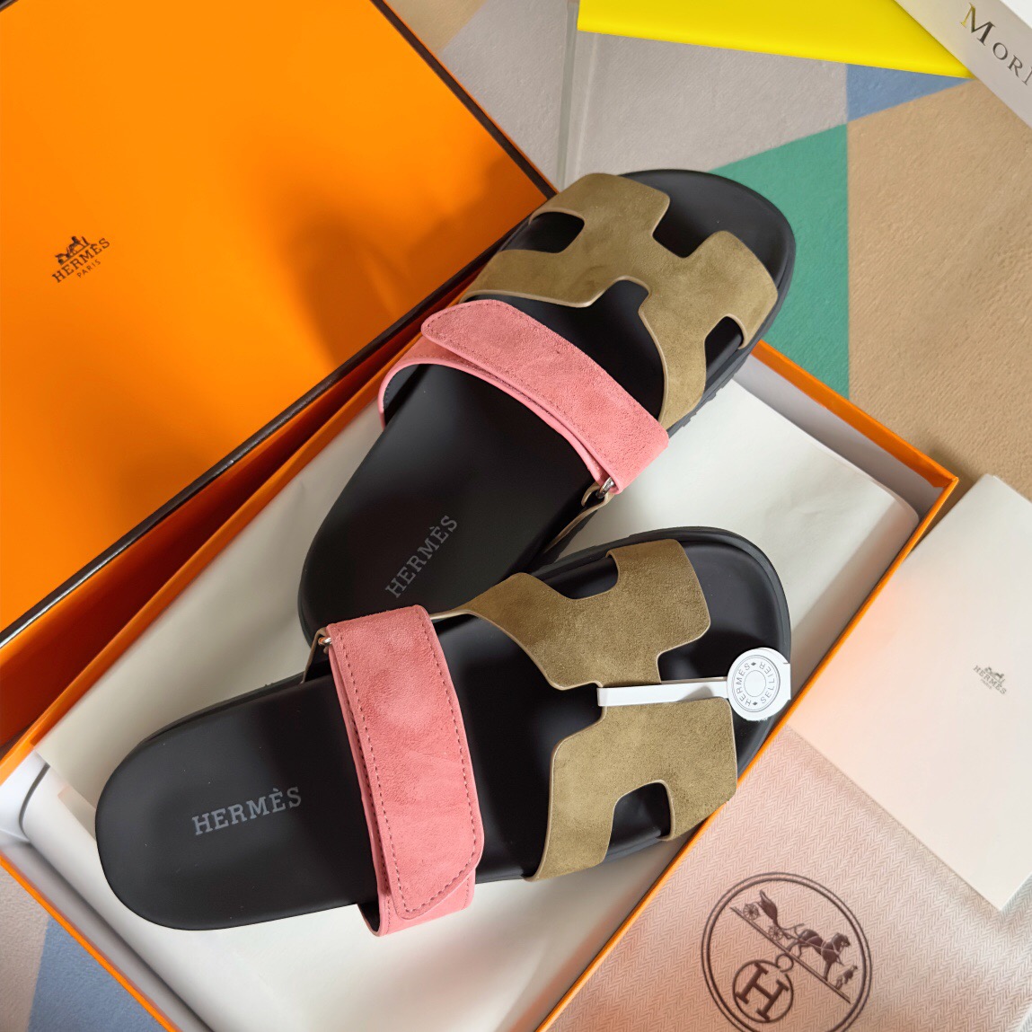 Hermes chypre Slippers Size 36-45