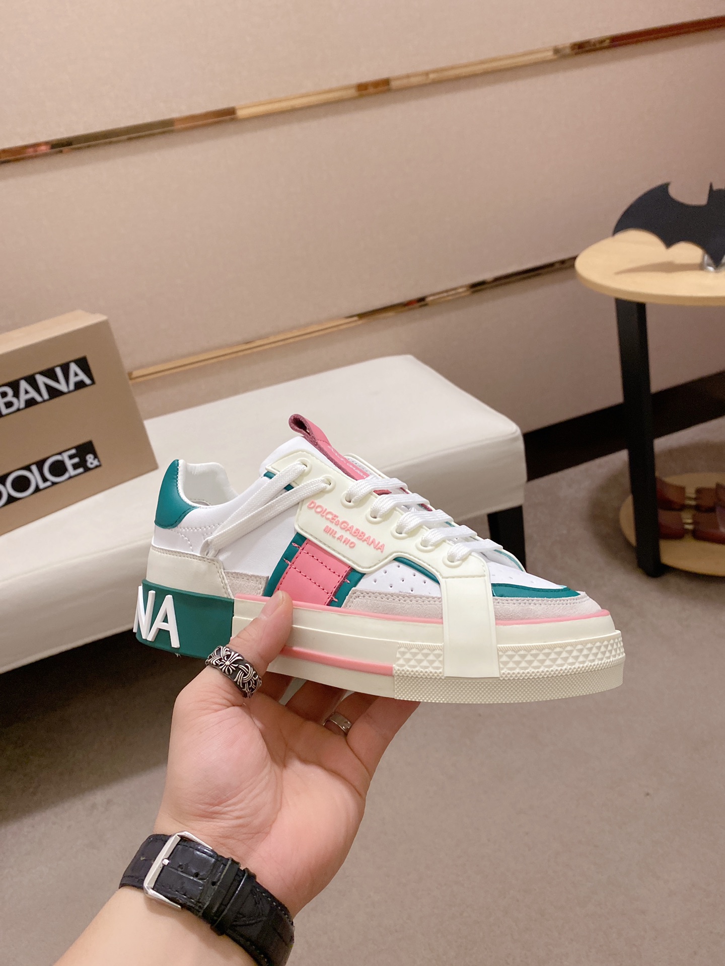 Dolce Gabbana Mens/Women Sneakers Shoes Gr. 35 - 46