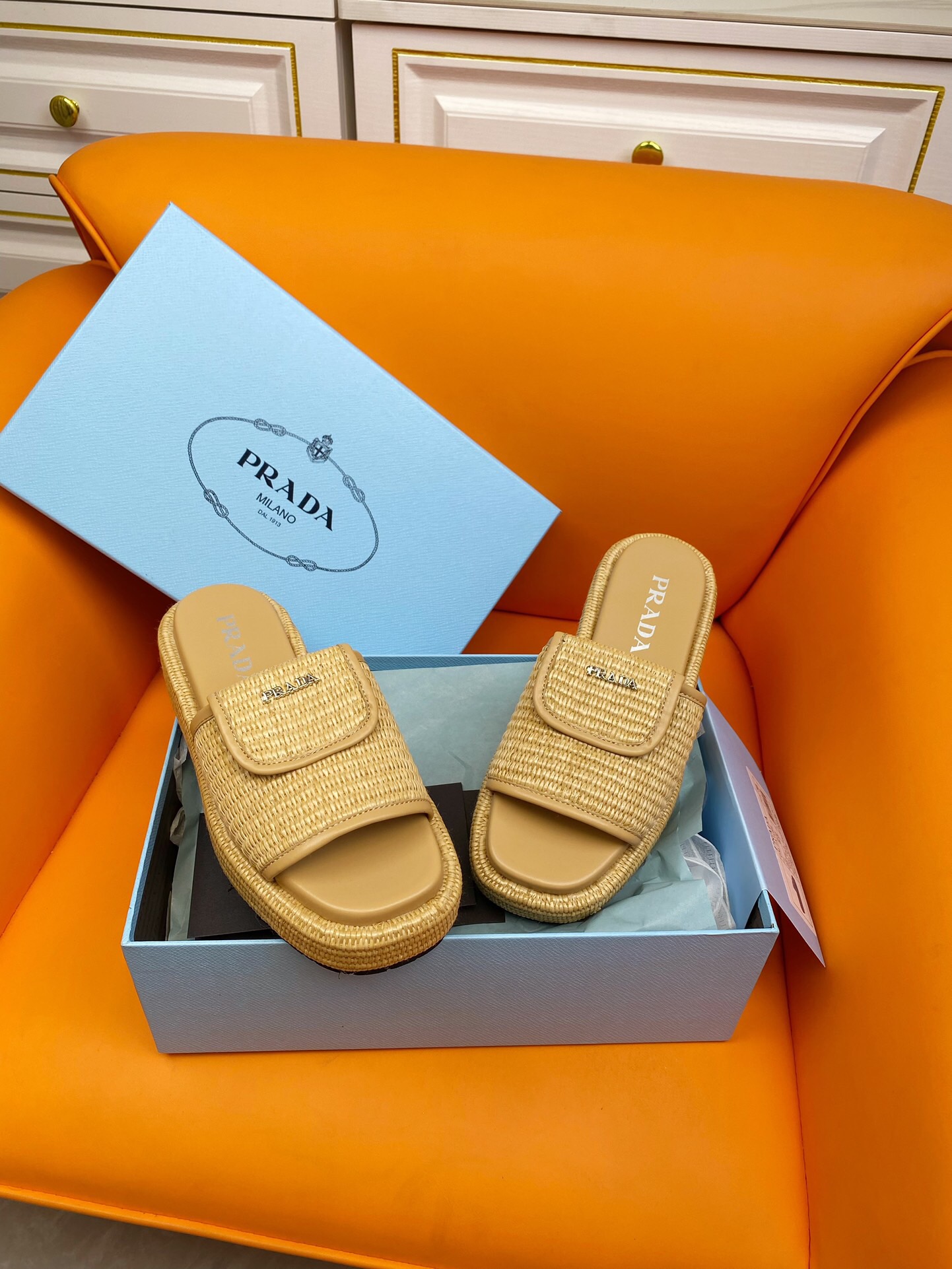 Prada 2024 New Monolith sandals Size 36-40