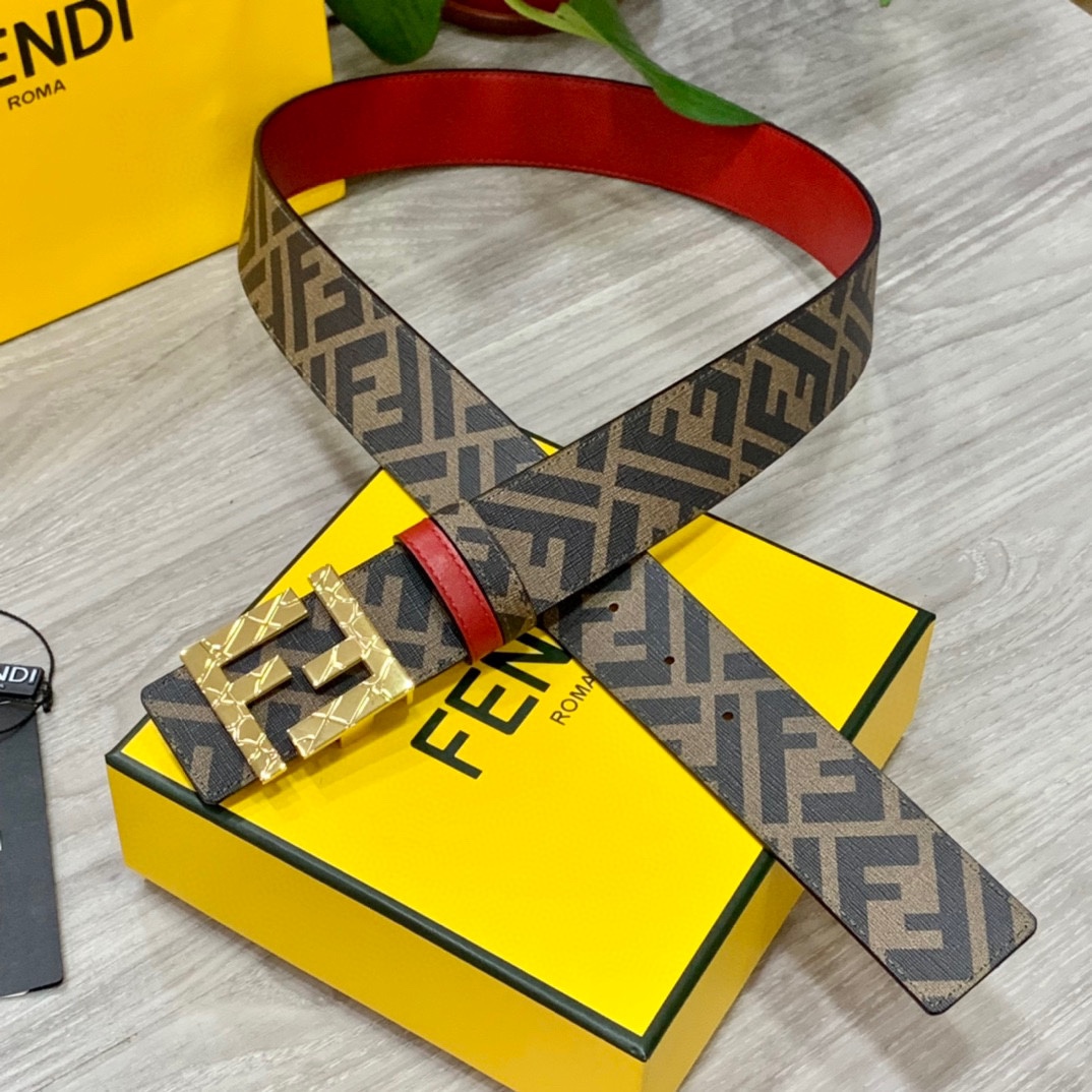 Fendi Mens Belt Width 4cm