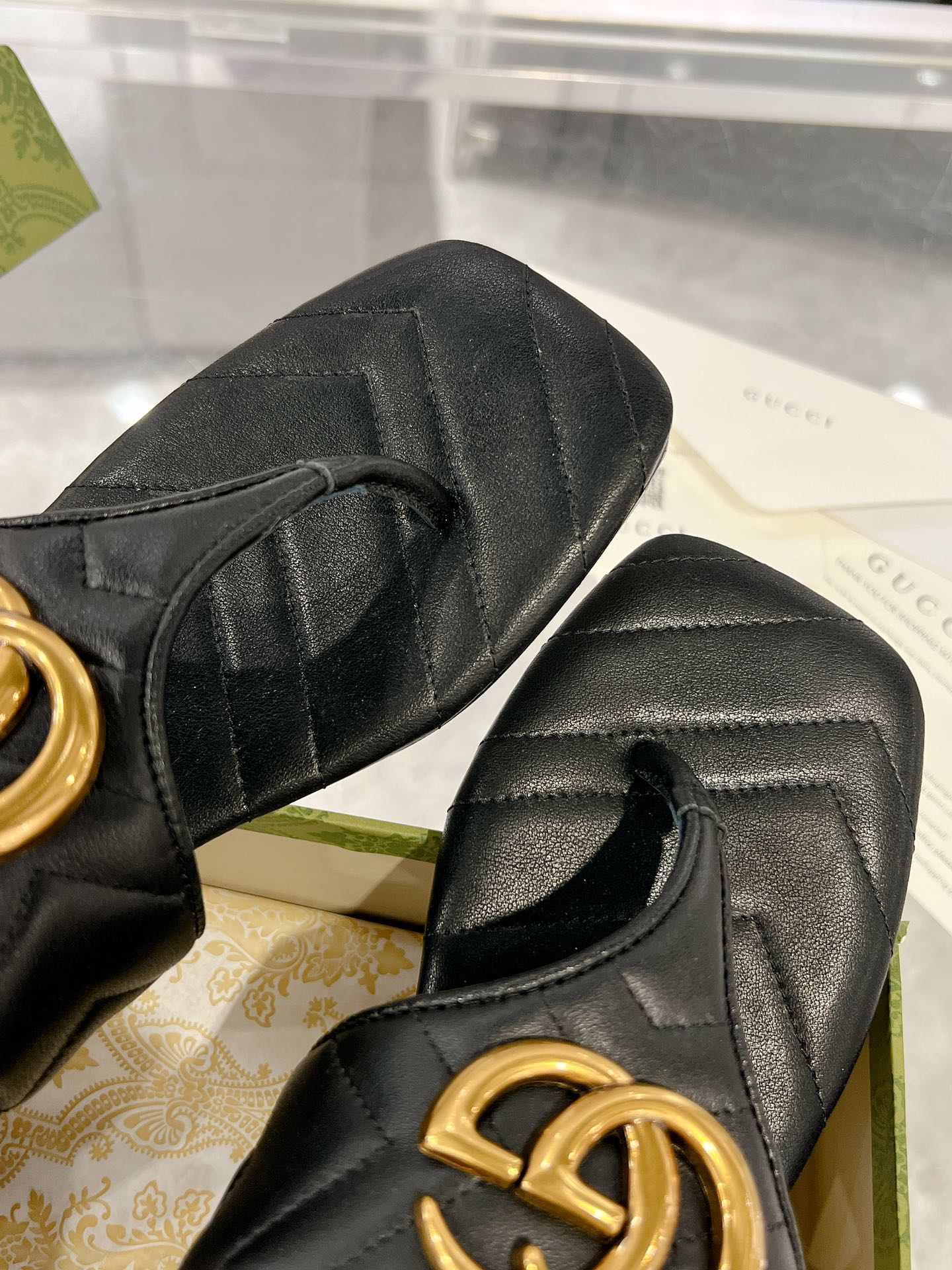 Gucci GG Marmont Slippers Size 36-41