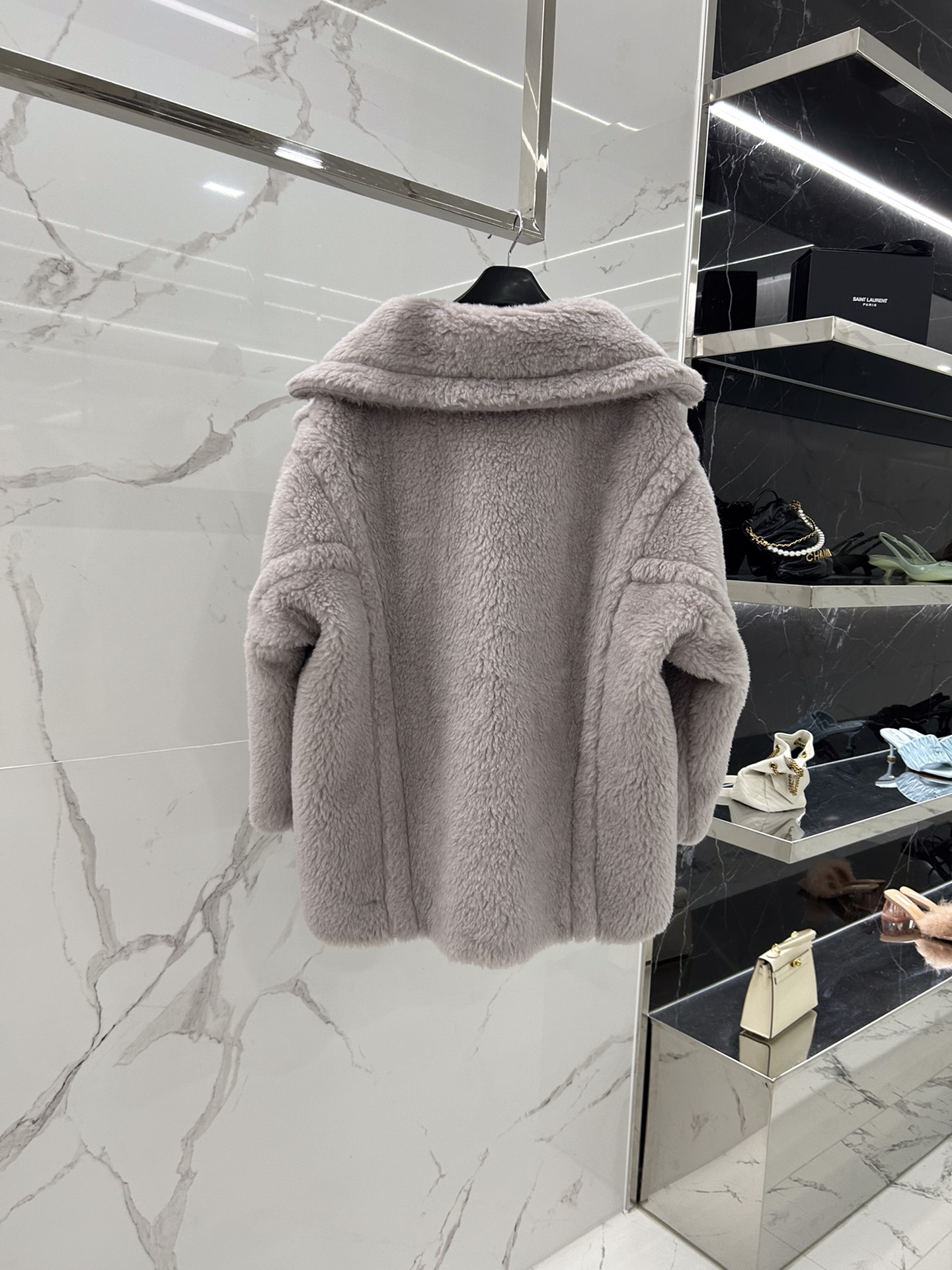 Max Mara Teddy fur Short coat Size XS-M