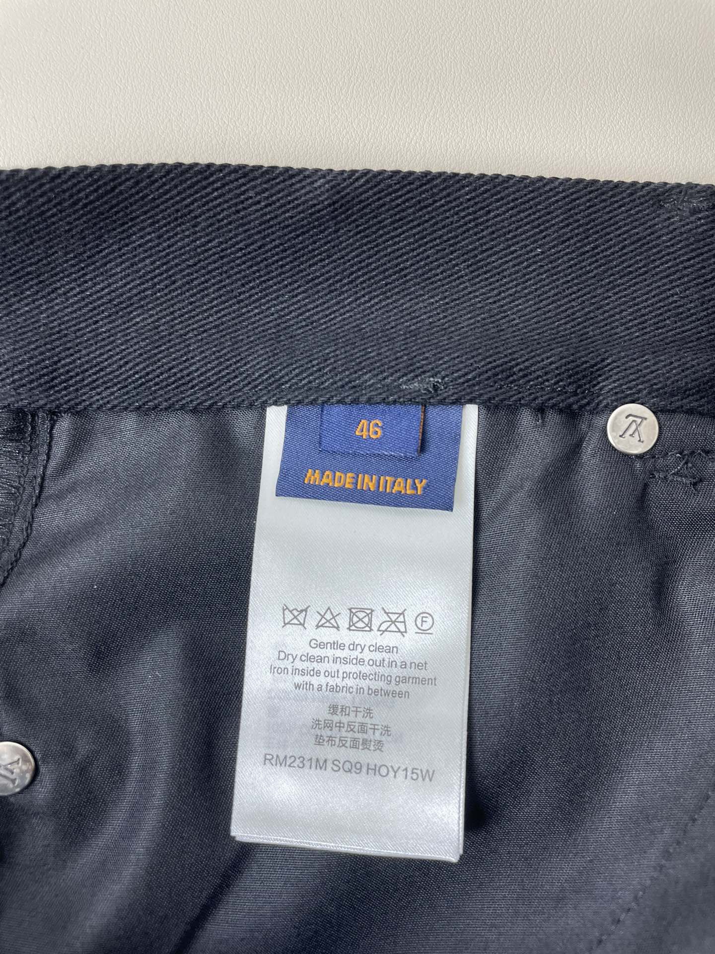 Louis Vuitton Unisex Jeans Size S-XL