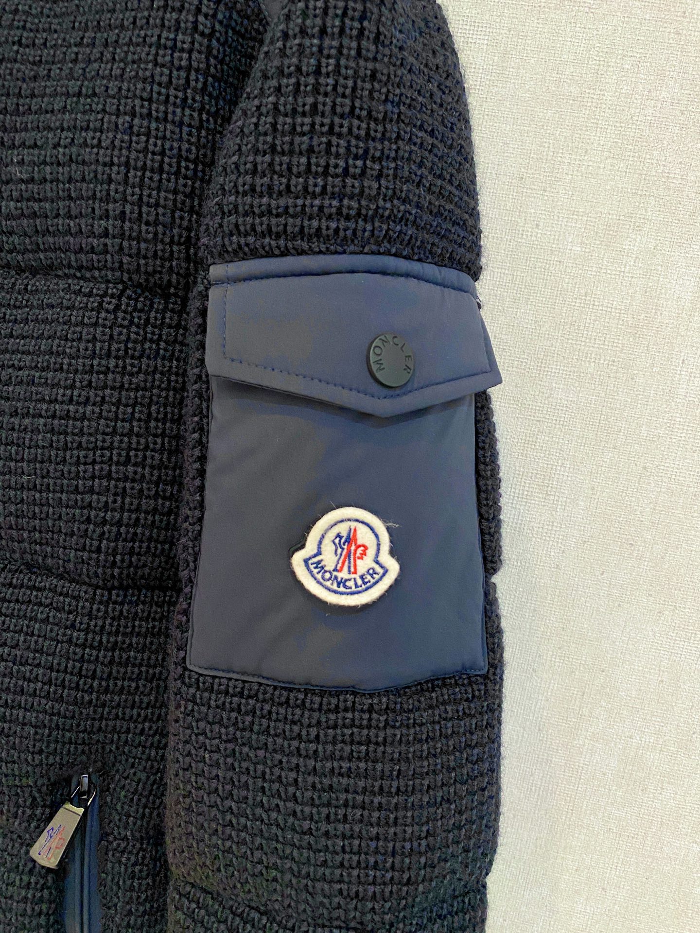Moncler 25ss Waffle Unisex Winter Jacket Size 1-5